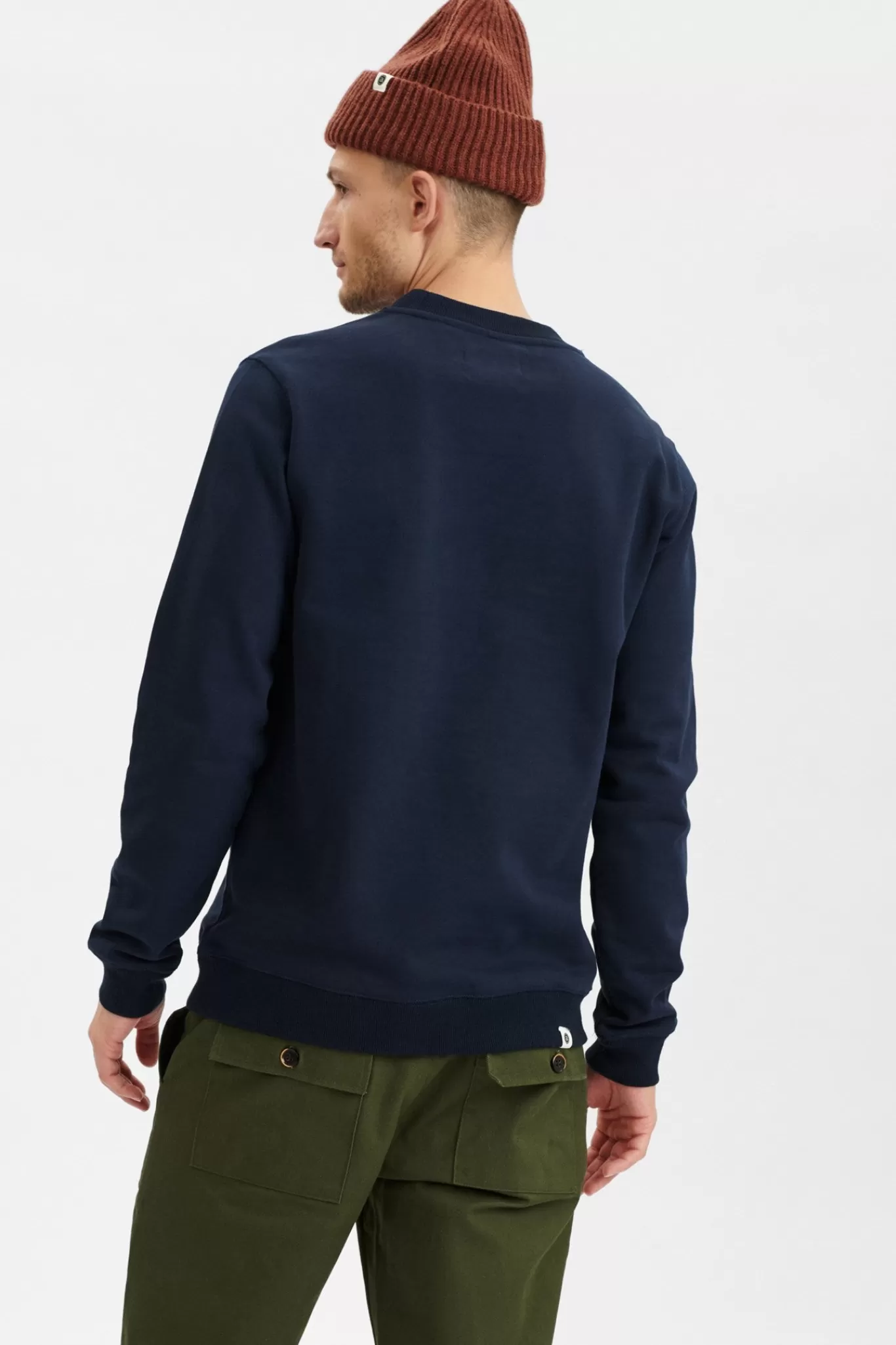 Anerkjendt Sweatshirts<Akallen French Terry Crew Neck - Sky Captain