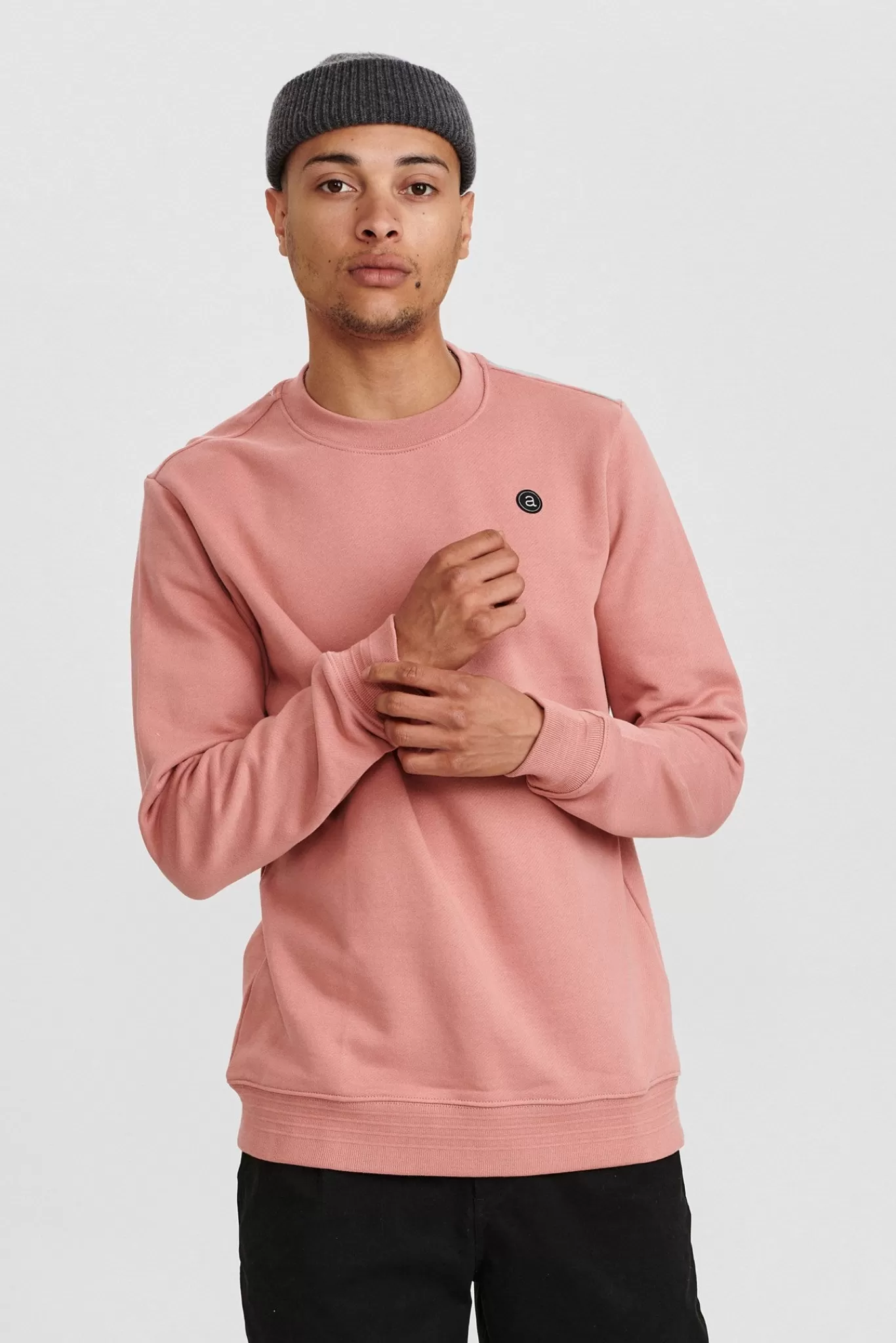 Anerkjendt Sweatshirts<Akallen Organic Crew Neck - Noos - Old Rose