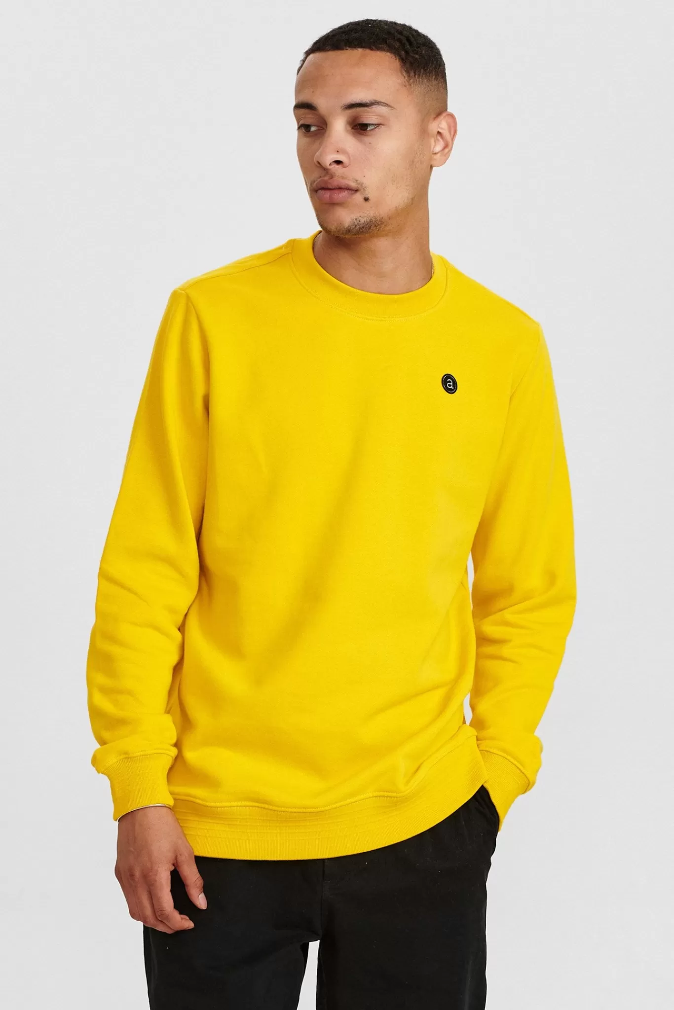 Anerkjendt Sweatshirts<Akallen Organic Crew Neck - Noos - Sulphur