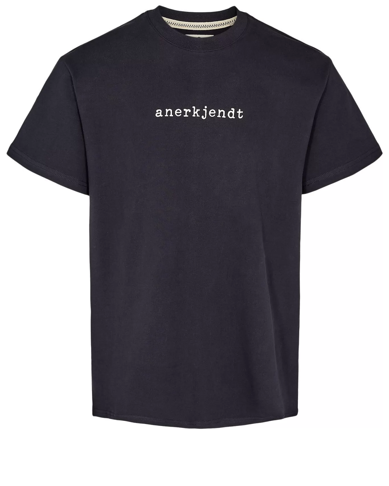 Anerkjendt Tees<Akarne Box Logo - Dark Navy