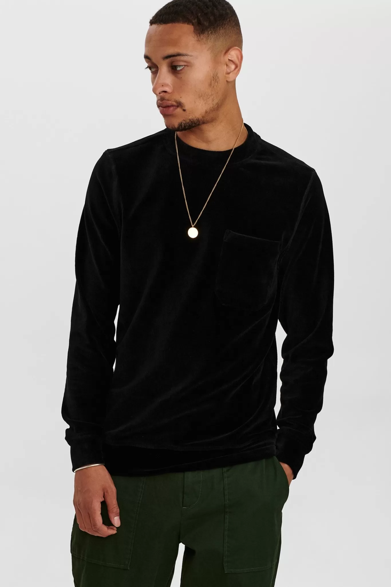 Anerkjendt Sweatshirts<Akarthur Cord Sweat - Caviar