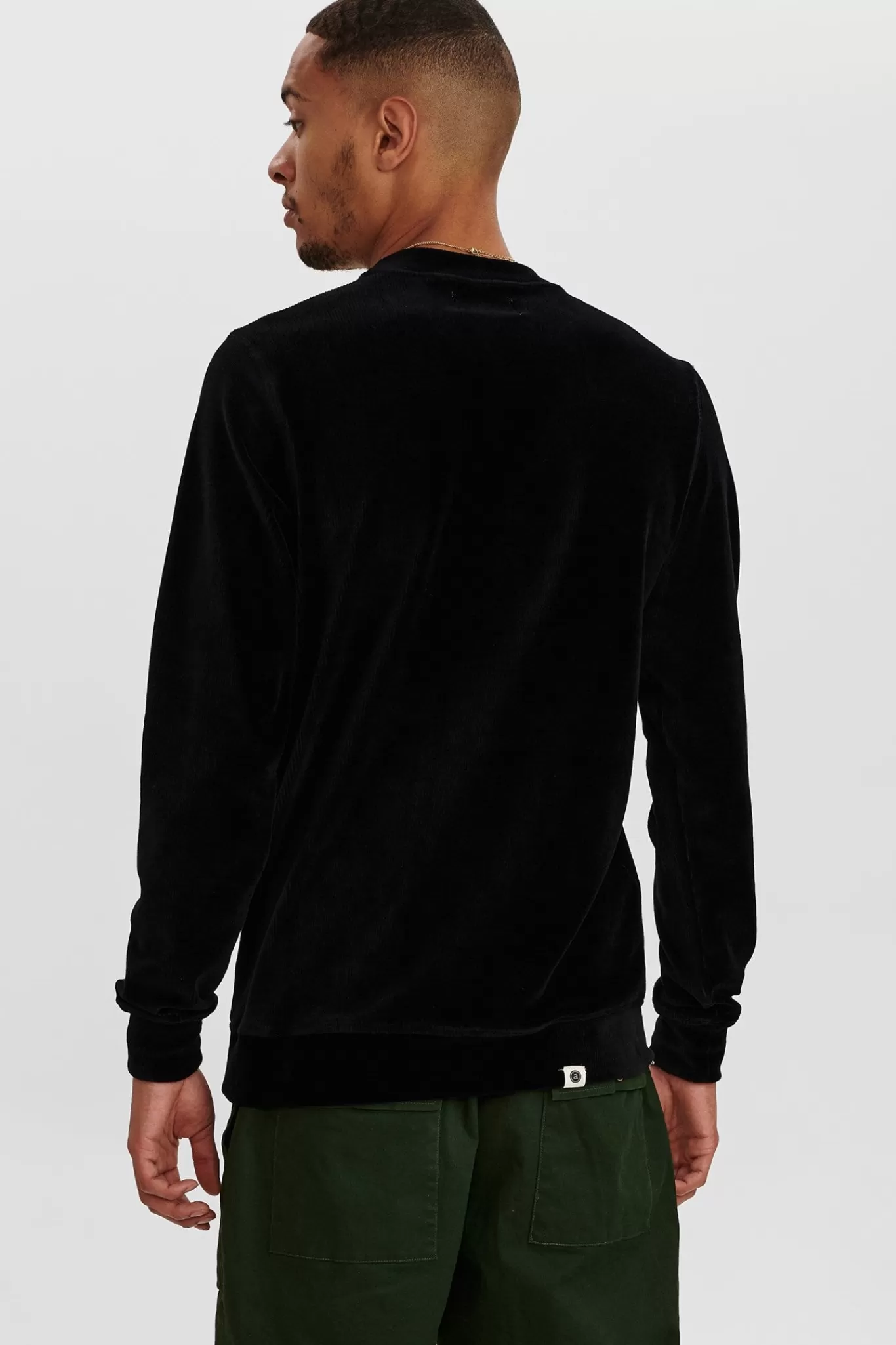 Anerkjendt Sweatshirts<Akarthur Cord Sweat - Caviar