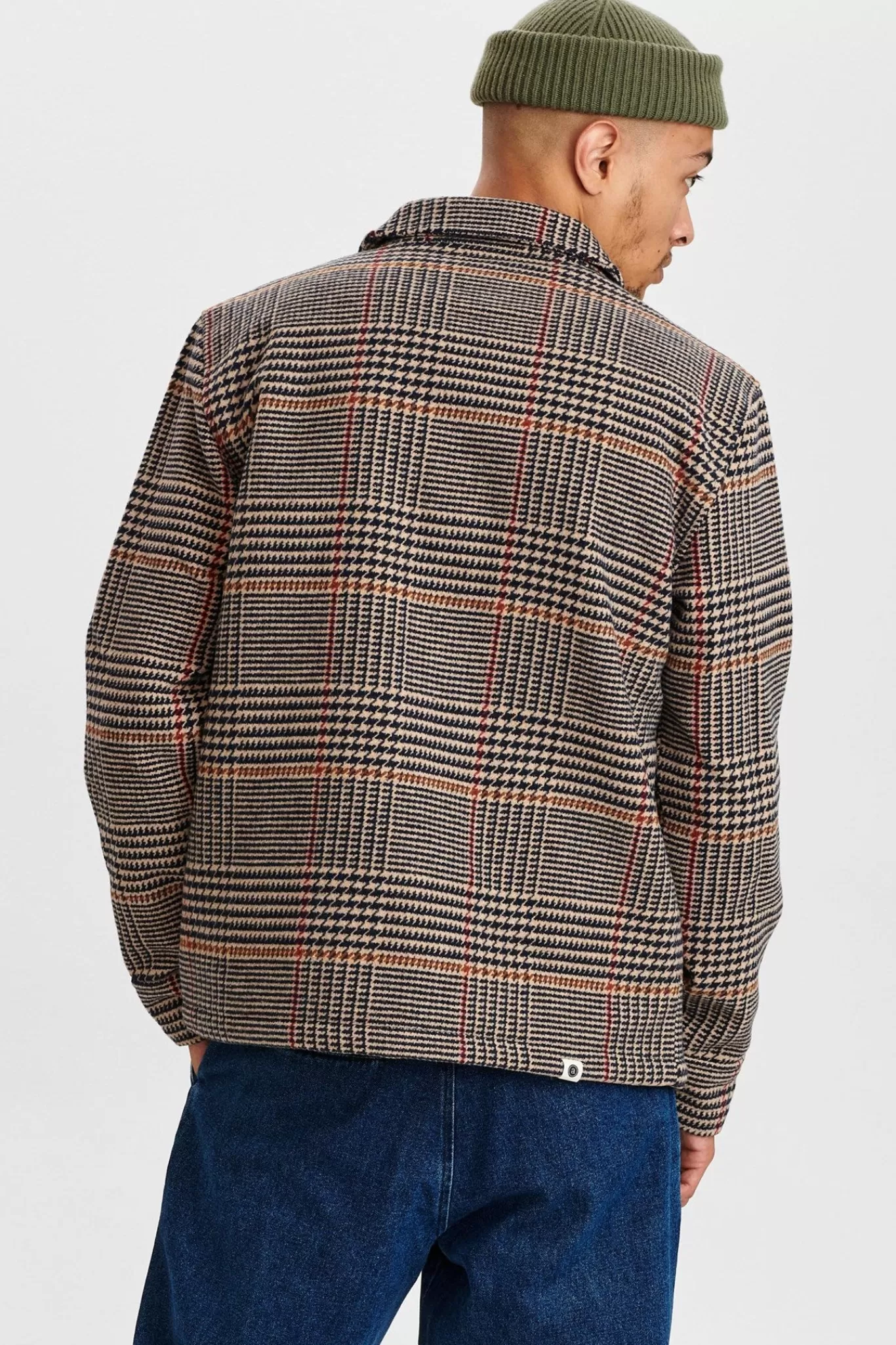 Anerkjendt Jackets & Coats<Akbastian Hound Tooth Check Jacket - Incense