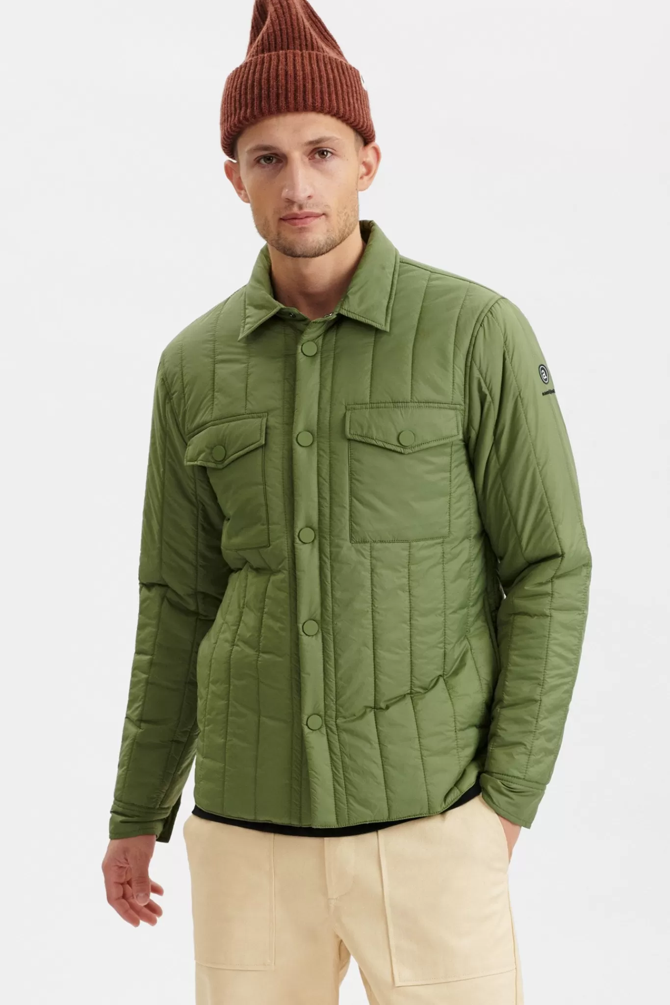 Anerkjendt Jackets & Coats<Akbastian Padded Jacket - Olivine