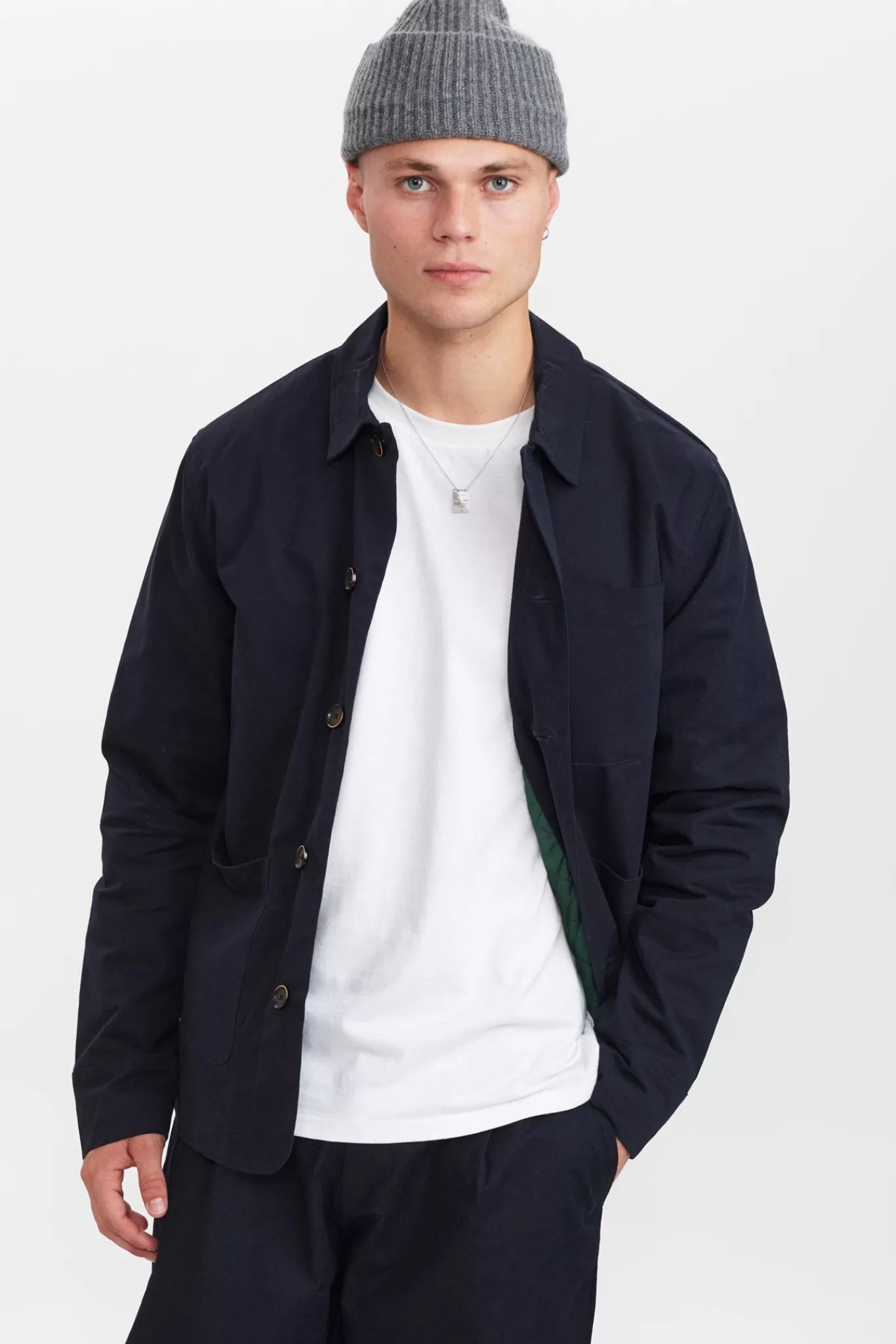 Anerkjendt Jackets & Coats<Akbenny Twill Jacket - Sky Captain