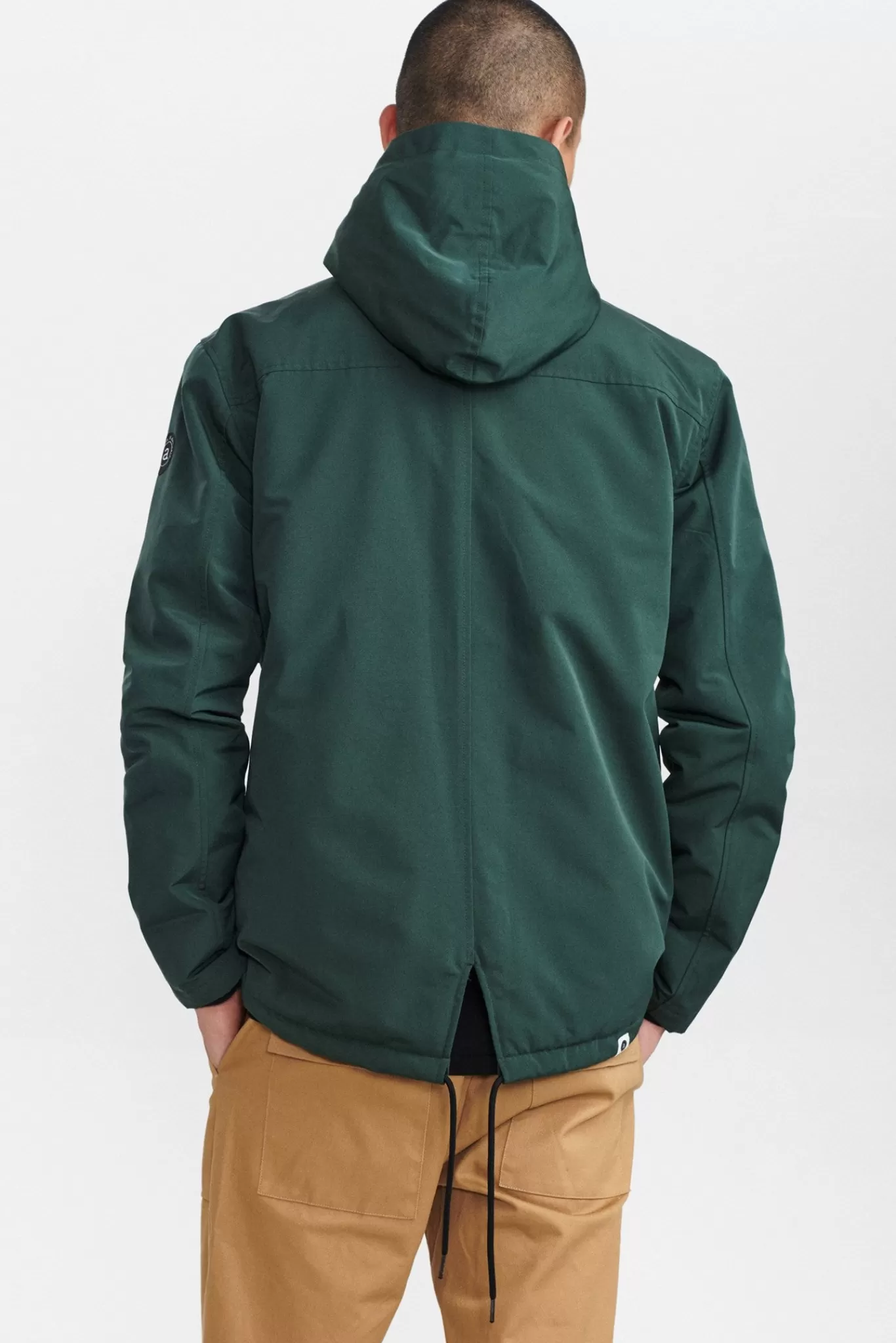 Anerkjendt Jackets & Coats<Akbent Short Nylon Jacket - Deep Forrest