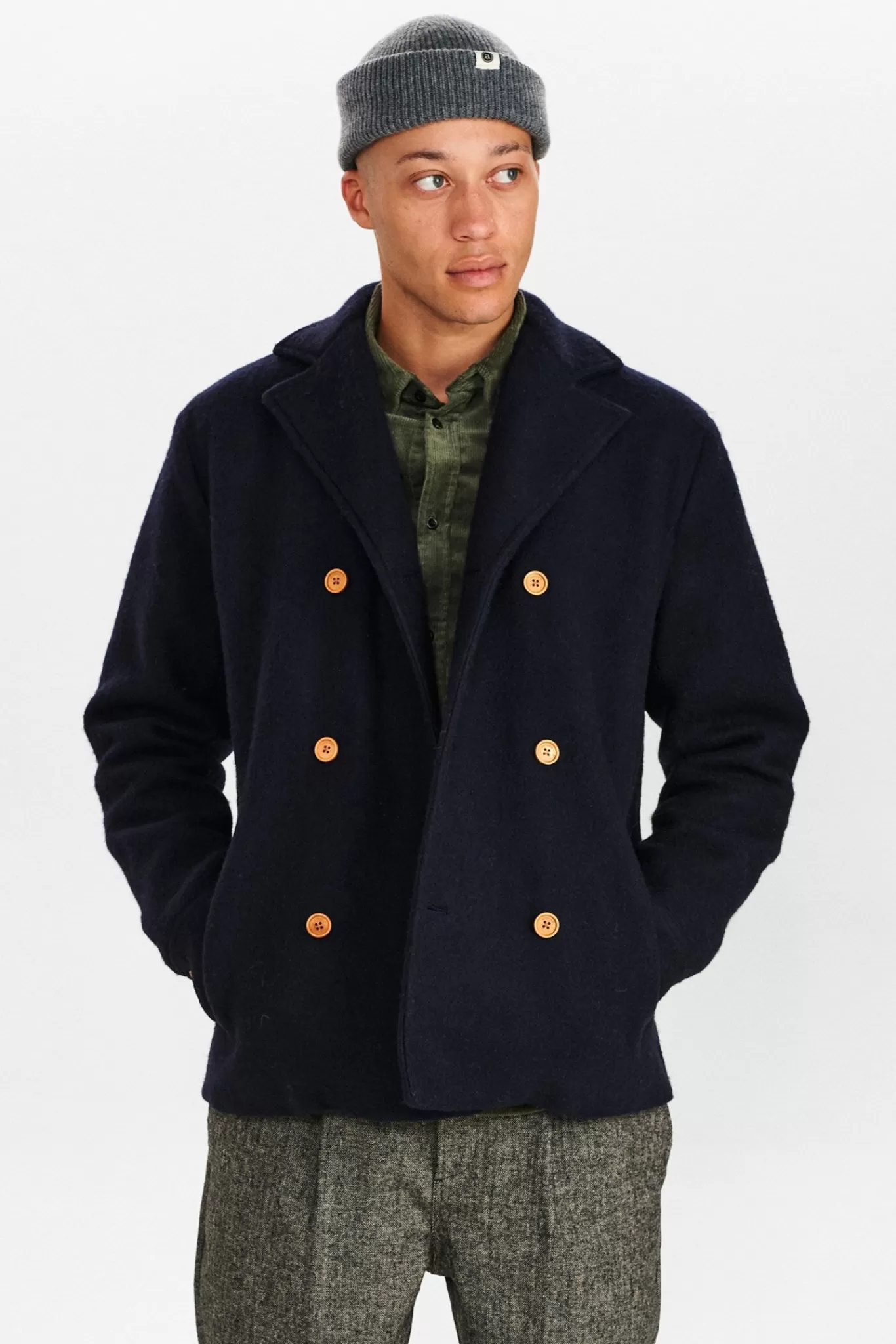 Anerkjendt Jackets & Coats<Akborge Double R Jacket - Dark Navy