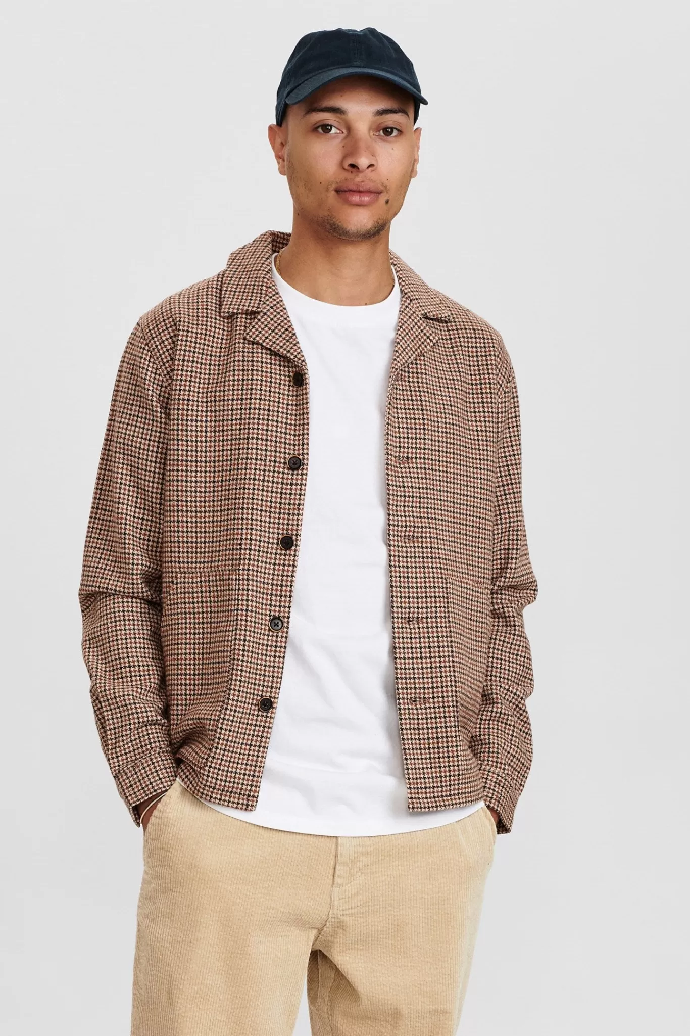 Anerkjendt Overshirts<Akcuba Houndstooth Overshirt - Incense