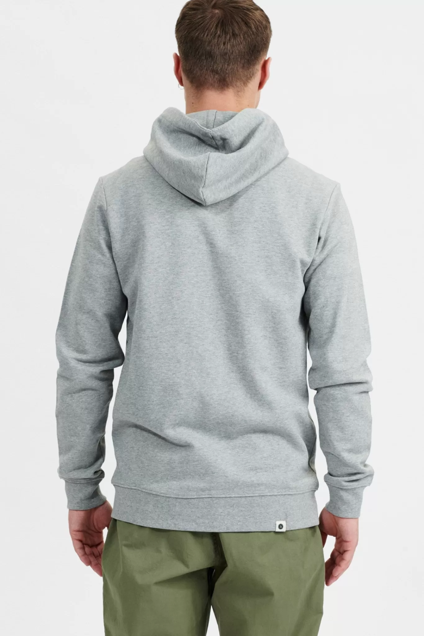 Anerkjendt Sweatshirts<Akelliot Noos Zip Hoodie - Light Grey Mel