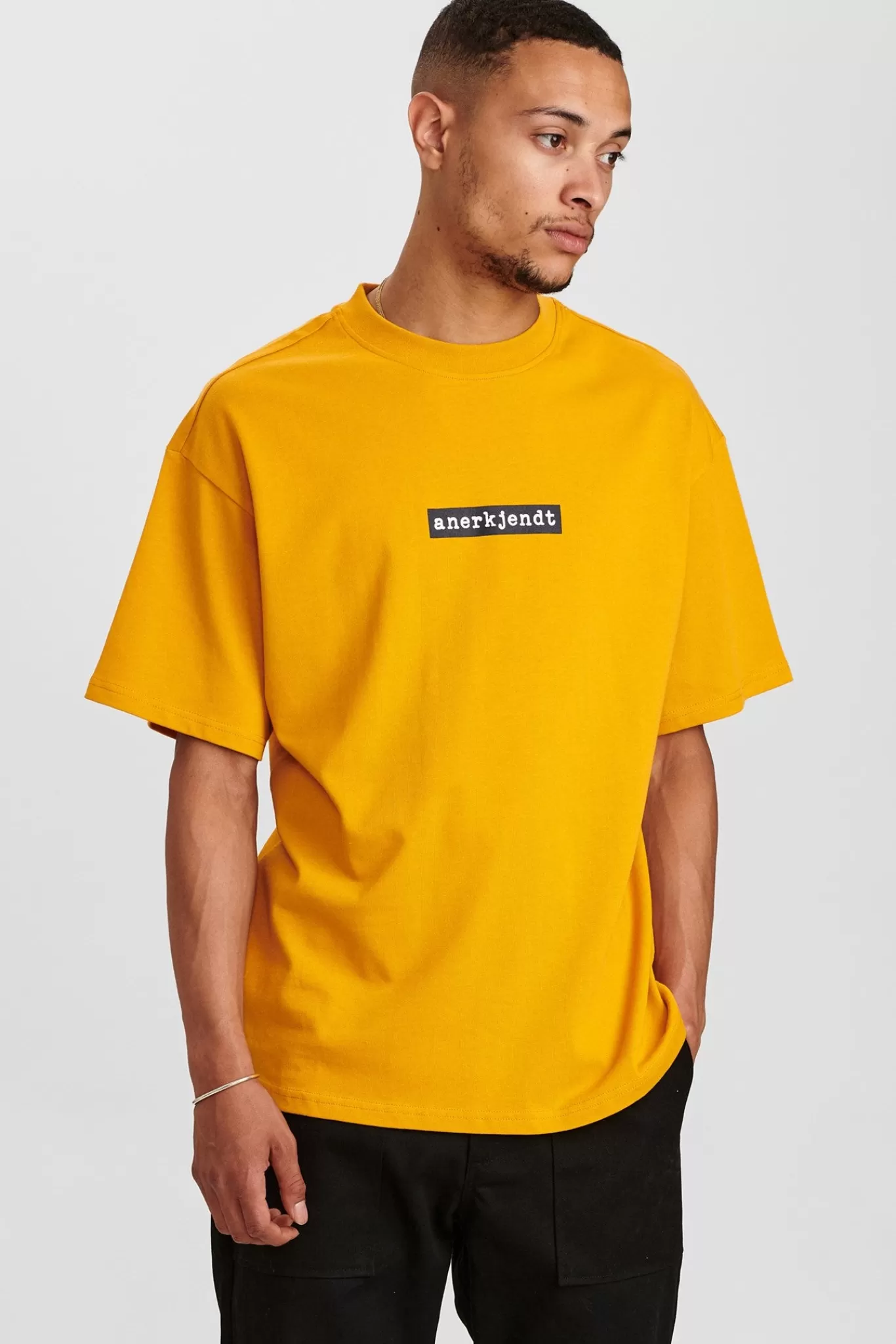 Anerkjendt Tees<Akholger Logo T Shirt - Sunflower