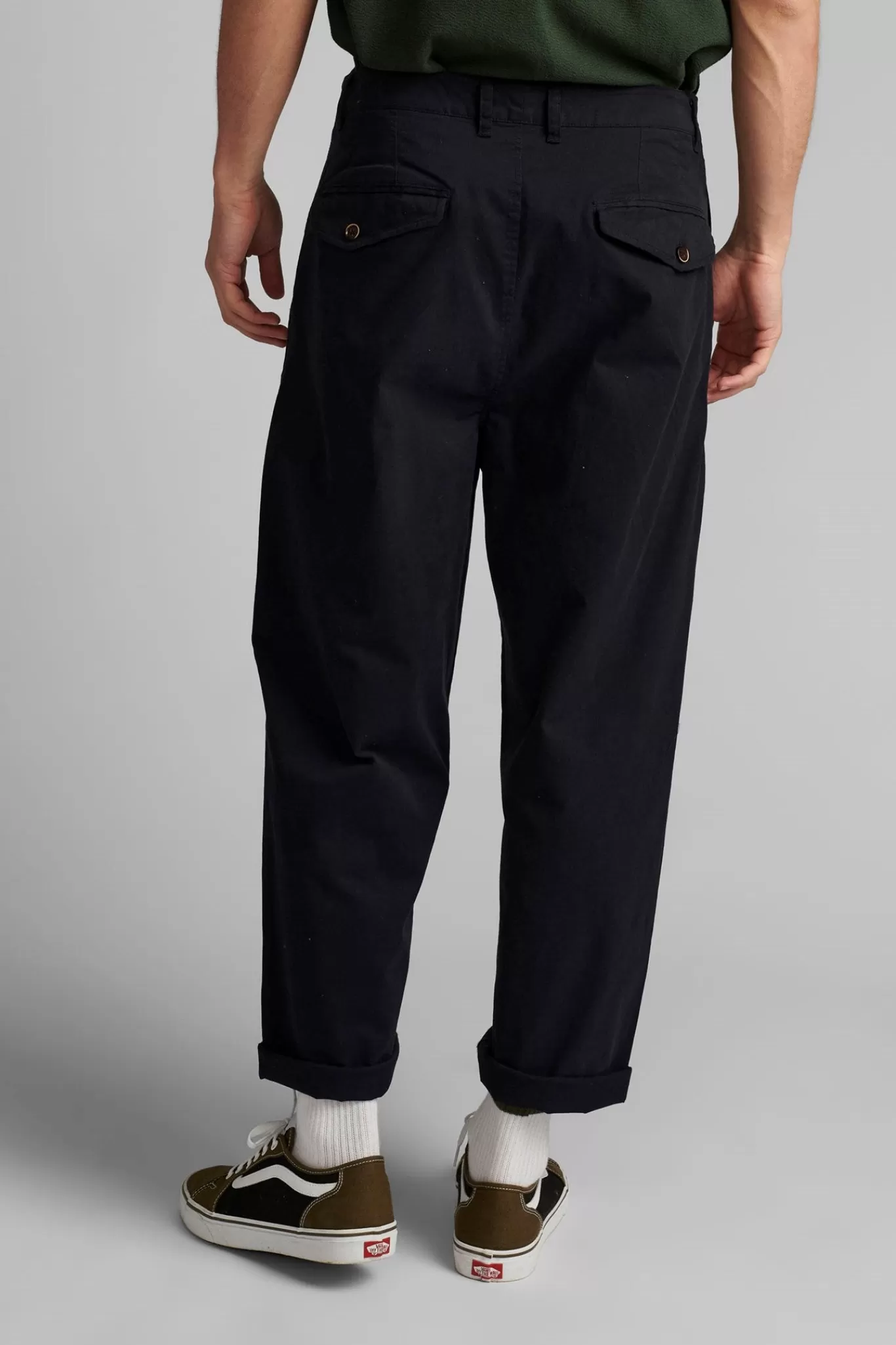 Anerkjendt Pants<Akjakob Cotton Pleat Pant - Sky Captain