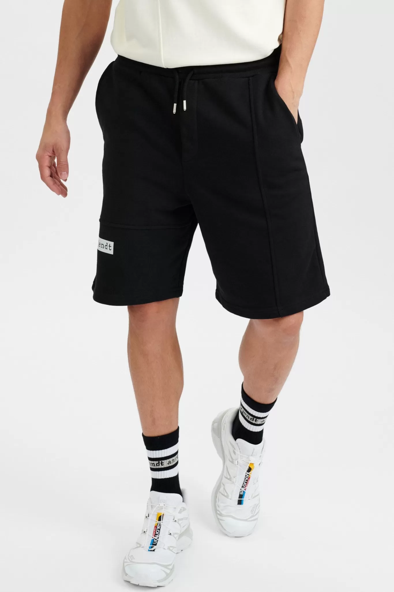 Anerkjendt Shorts<Akjakob Cutline Shorts - Caviar