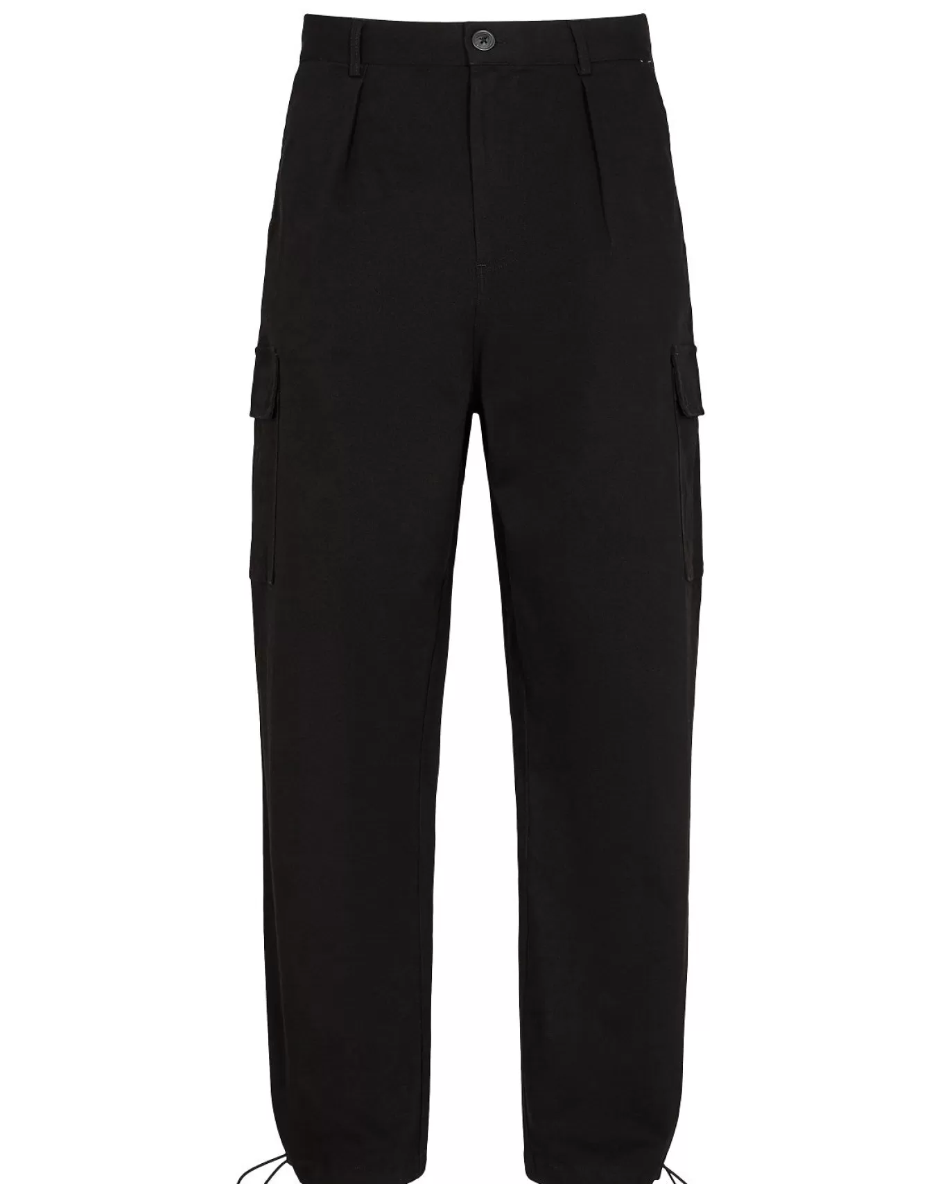 Anerkjendt Pants<Akjakob Twill Pleat Cargo Pants - Caviar