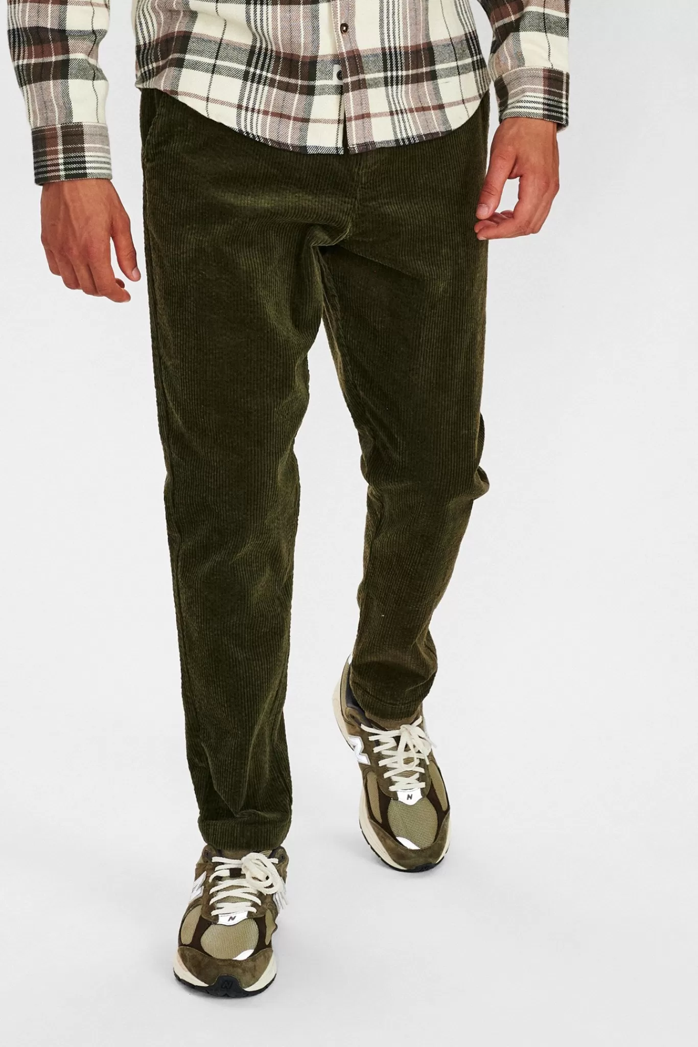 Anerkjendt Pants<Akjames Corduroy Pants - Forest Night