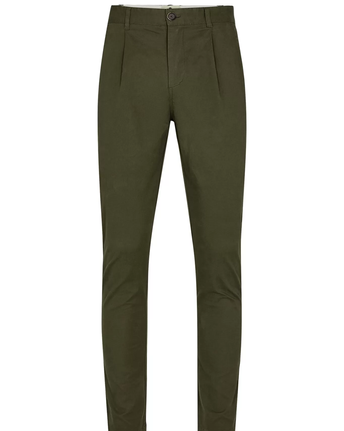 Anerkjendt Pants<Akjames Cotton Pleat Pant - Forest Night