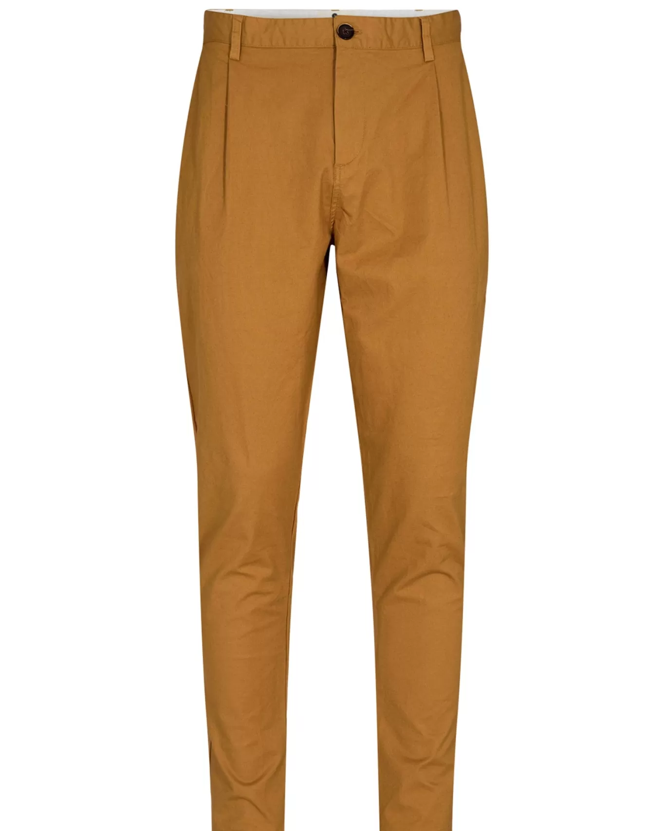 Anerkjendt Pants<Akjames Cotton Pleat Pant - Wood Thrush