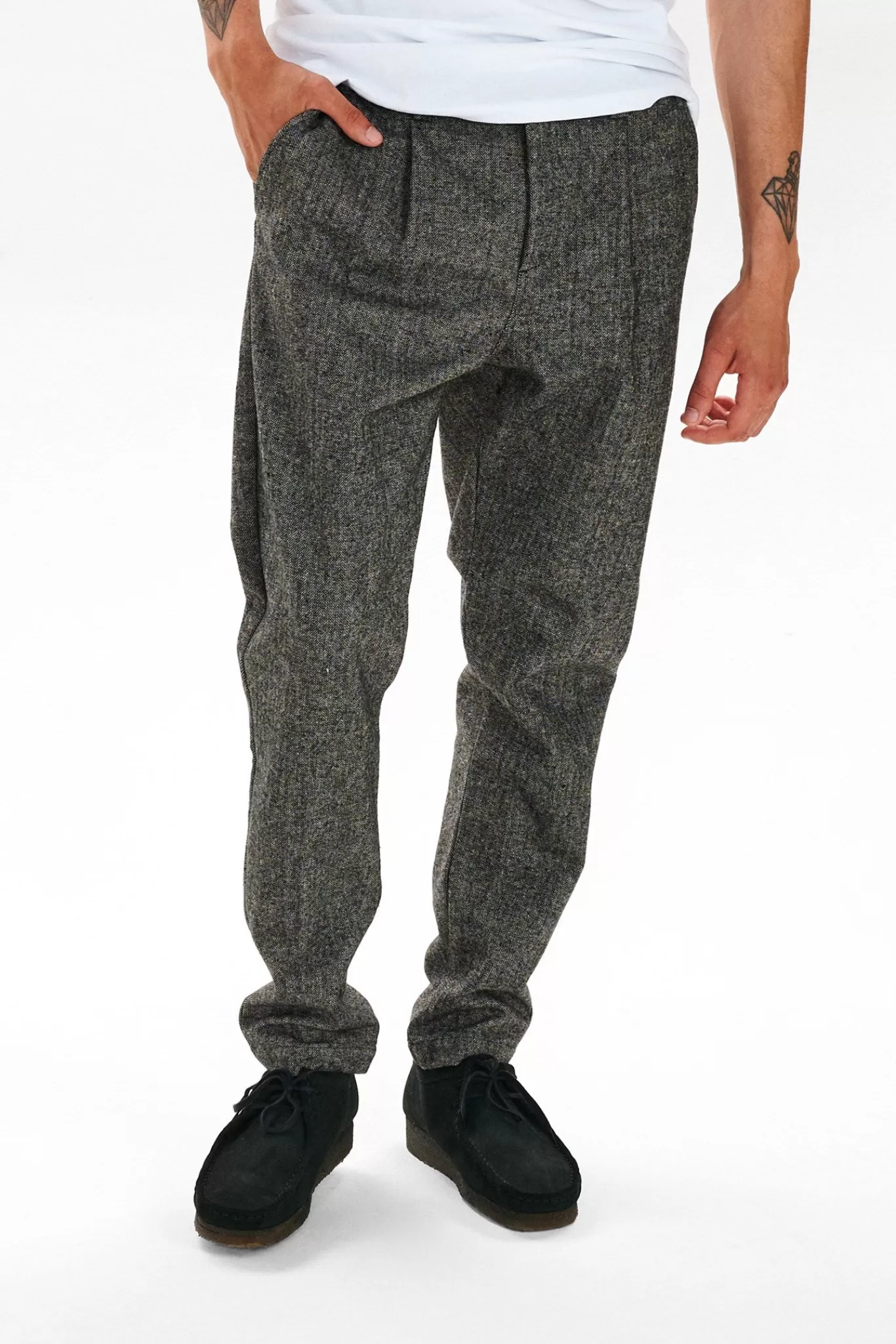 Anerkjendt Pants<Akjames Wool Pants - Tofu