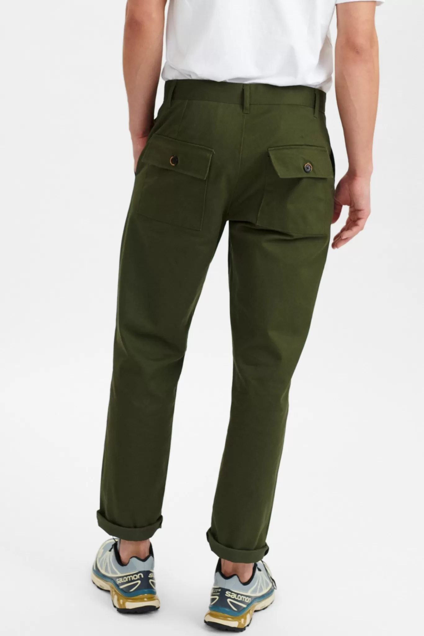 Anerkjendt Pants<Akjan Fattique Worker Pant - R. Green