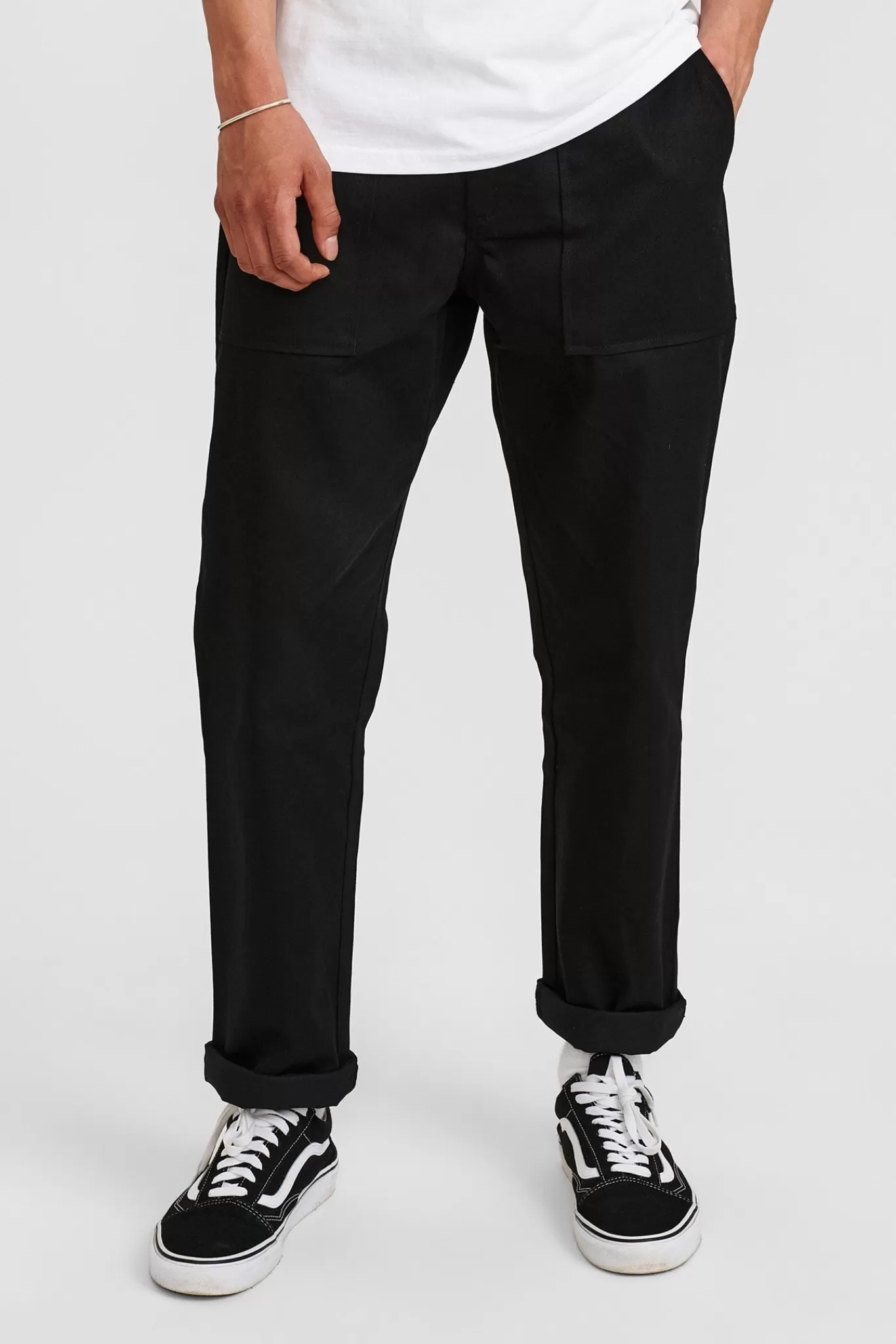 Anerkjendt Pants<Akjan Heavy Twill Pant - Caviar