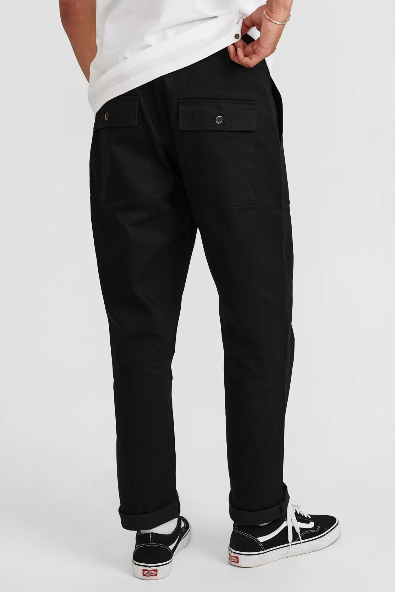 Anerkjendt Pants<Akjan Heavy Twill Pant - Caviar