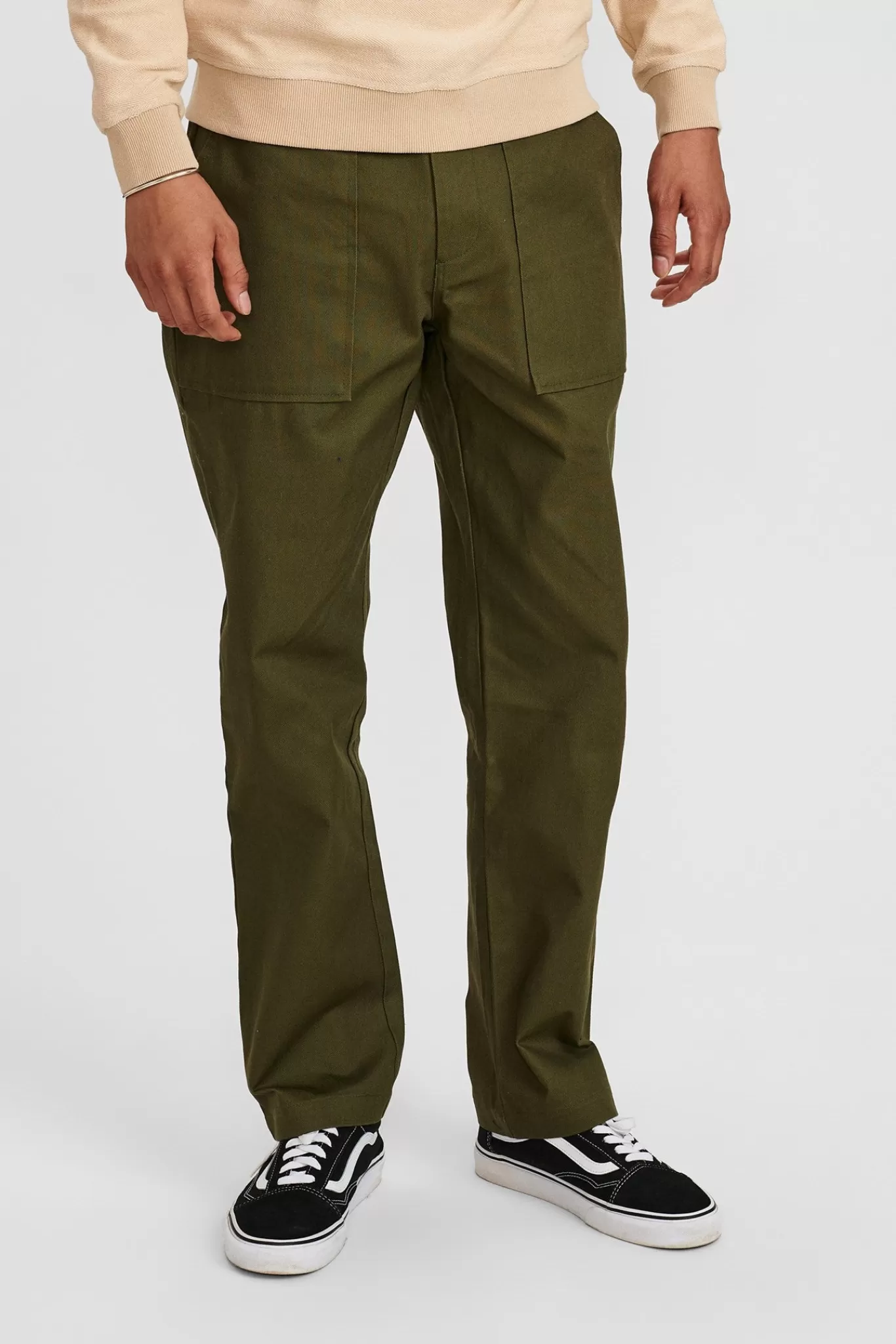 Anerkjendt Pants<Akjan Heavy Twill Pant - Cypress