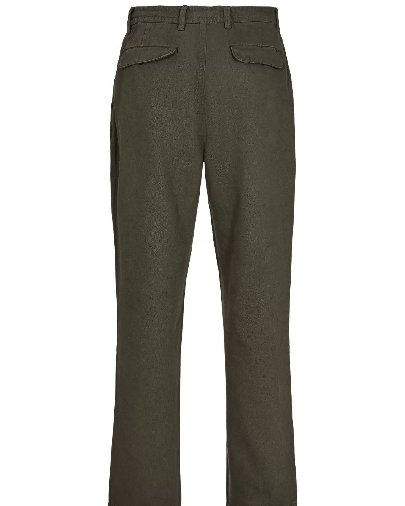 Anerkjendt Pants<Akjan Twill Pleat Pants - Forest Night