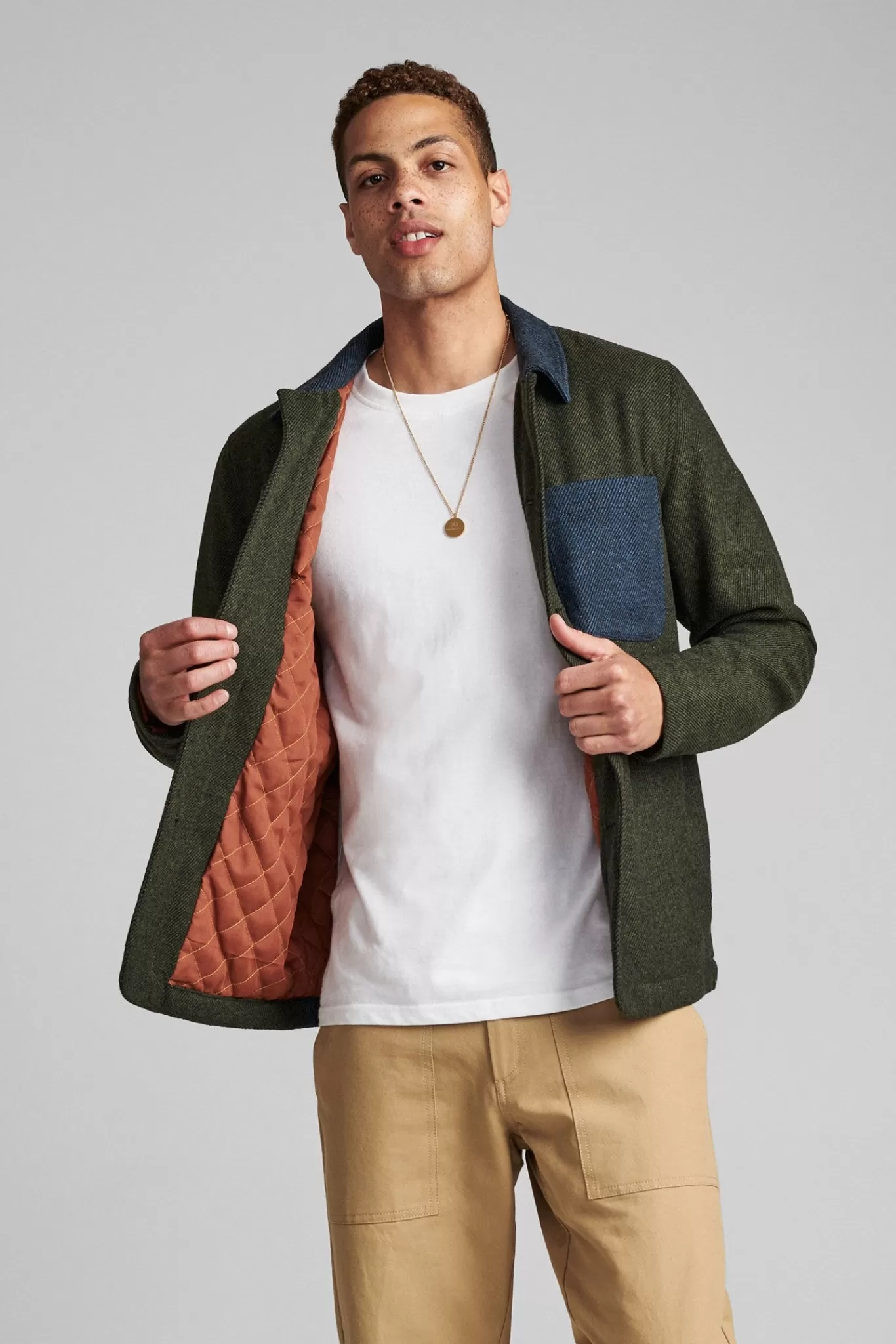 Anerkjendt Jackets & Coats<Akjavier Twill Short Jacket - Cypress