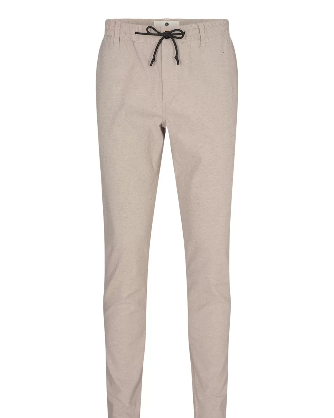 Anerkjendt Pants<Akjens Elastic Waist Pants - Light Grey Mel