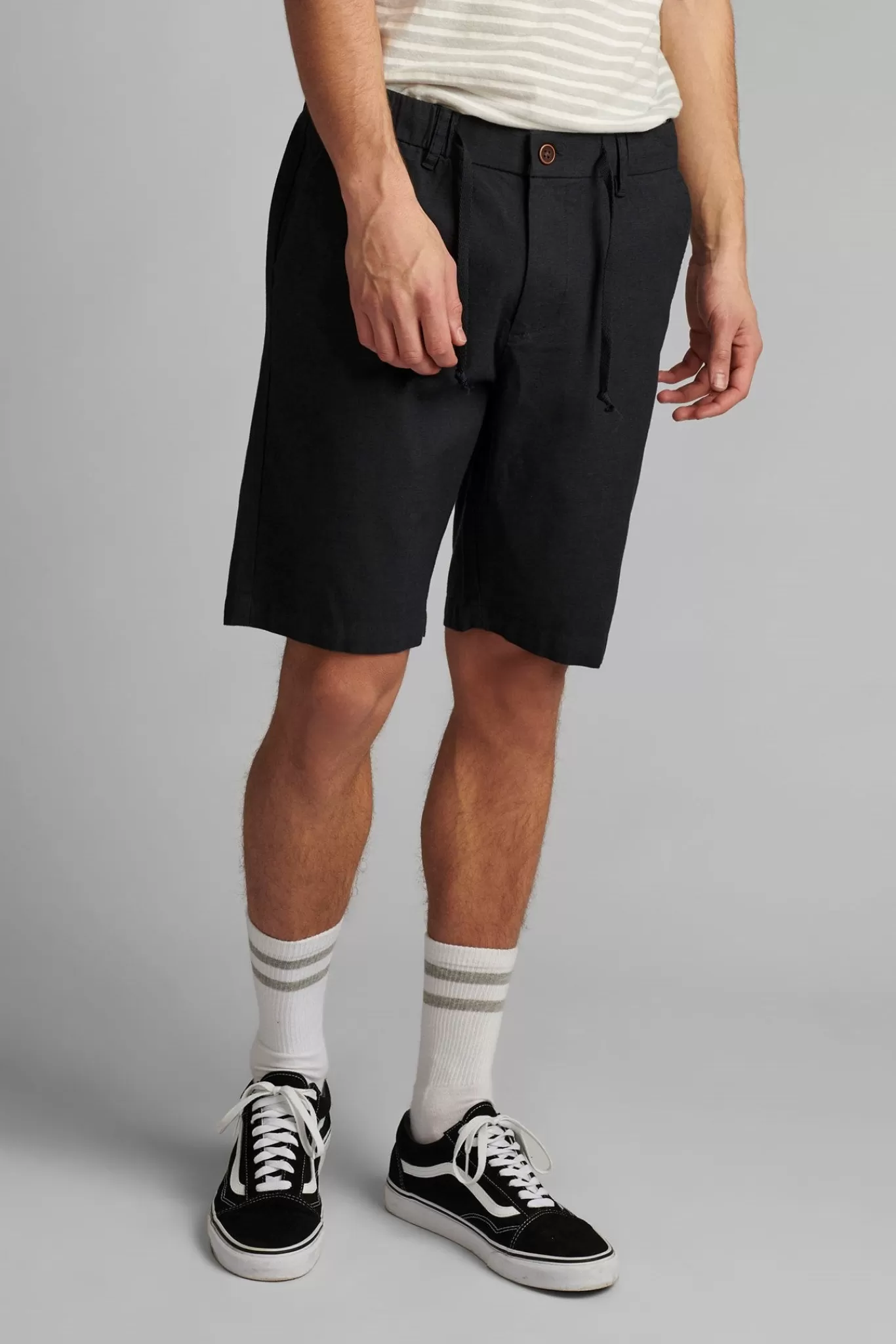 Anerkjendt Shorts<Akjens Lt Elastic Shorts - Sky Captain