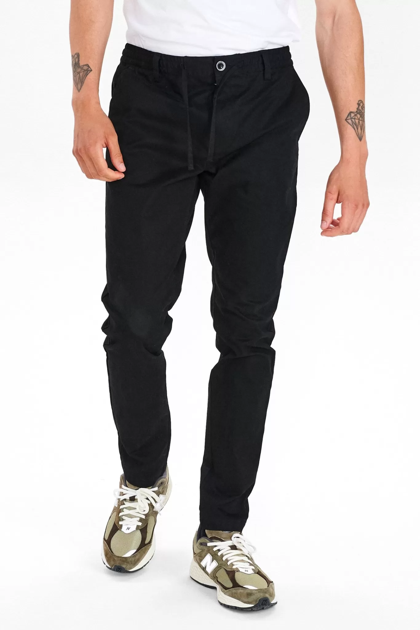 Anerkjendt Pants<Akjens Tie Chino - Caviar