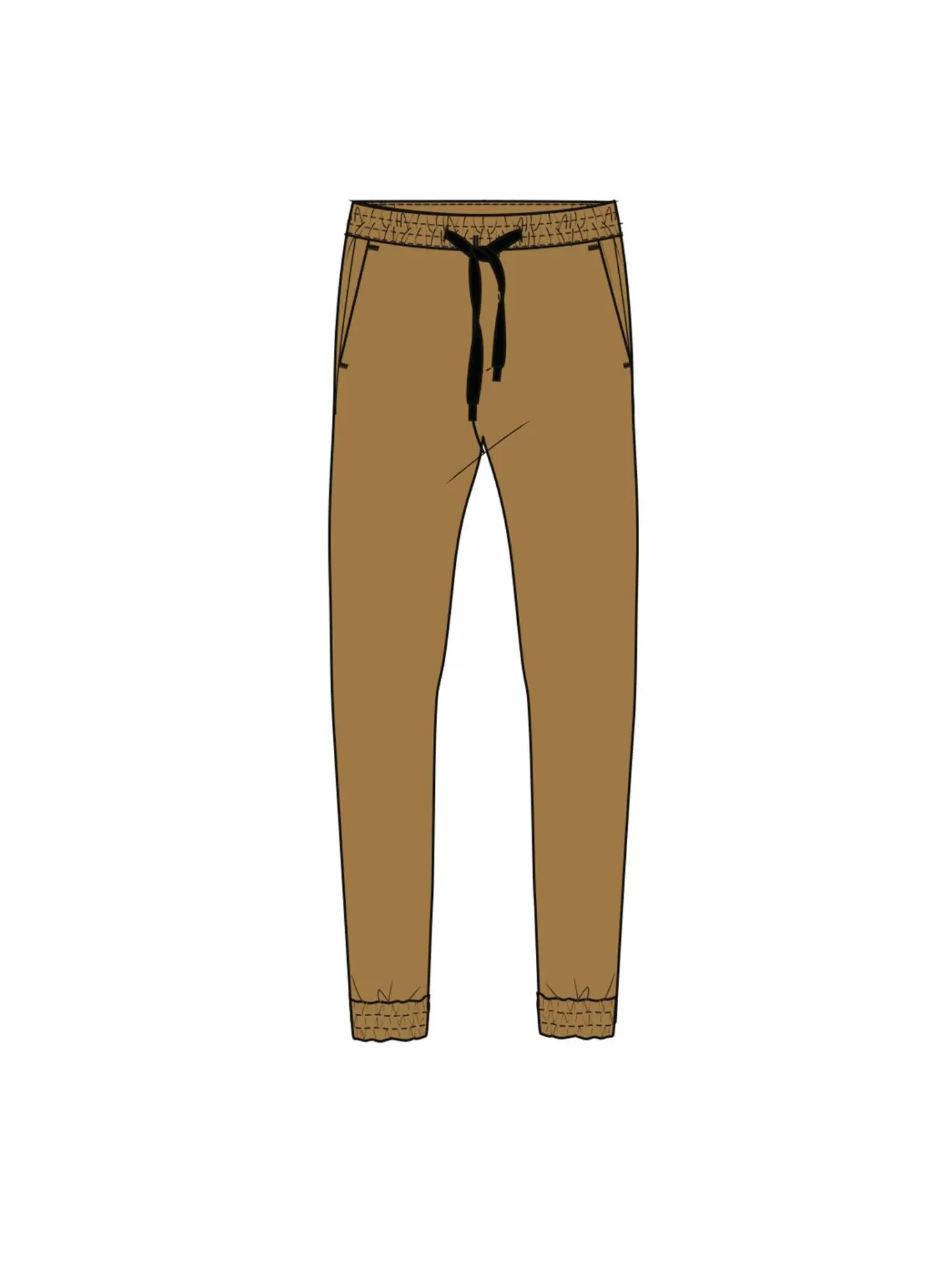 Anerkjendt Pants<Akjim Corduroy Elastic Pants - Dijon