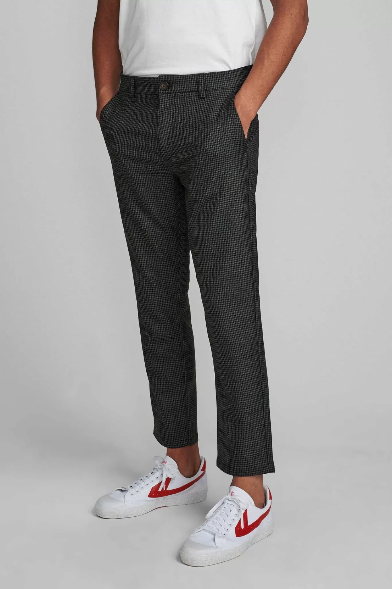 Anerkjendt Pants<Akjim Pants - Noos - Granit Grey Mel