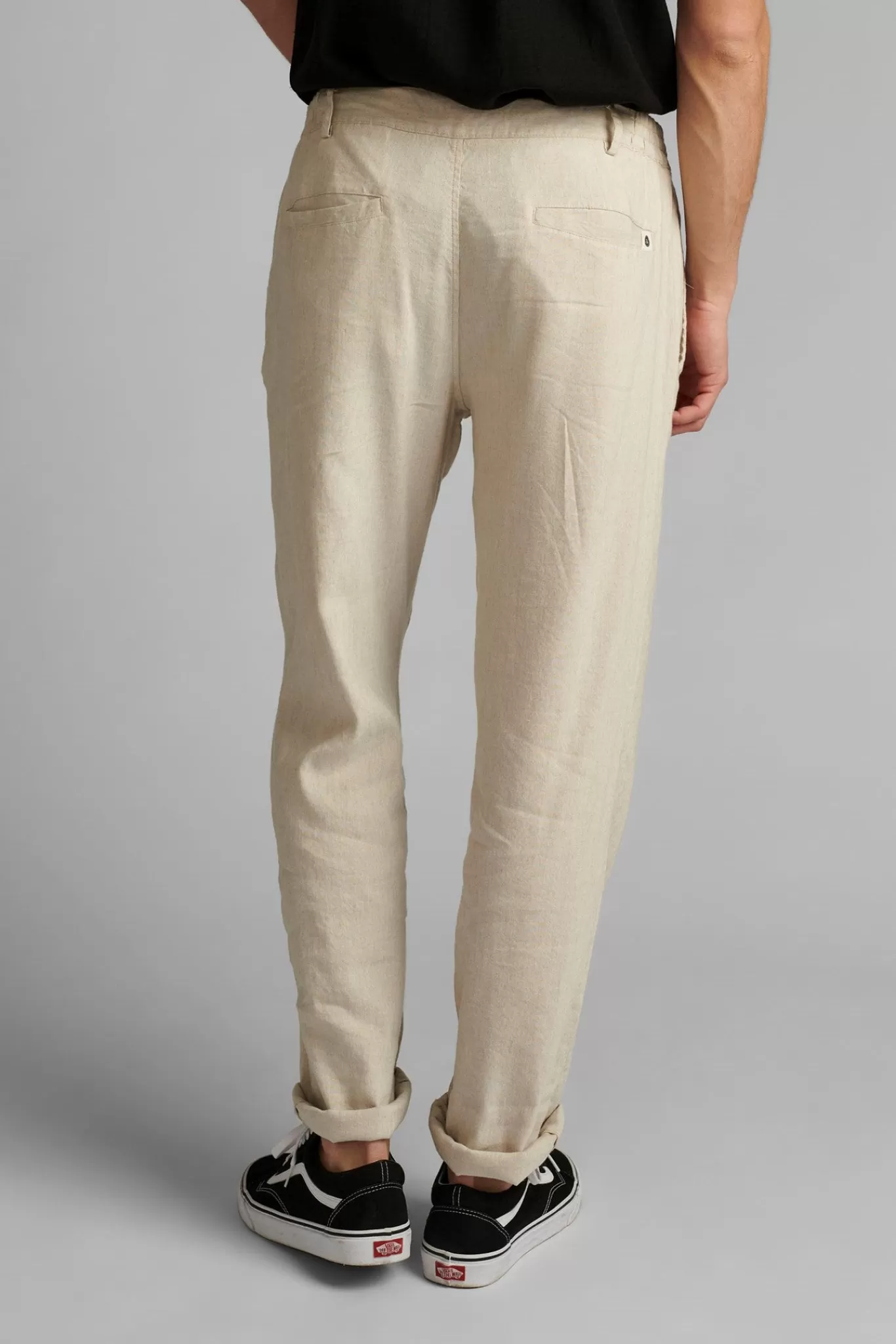 Anerkjendt Pants<Akjohn Linen - Brown Rice