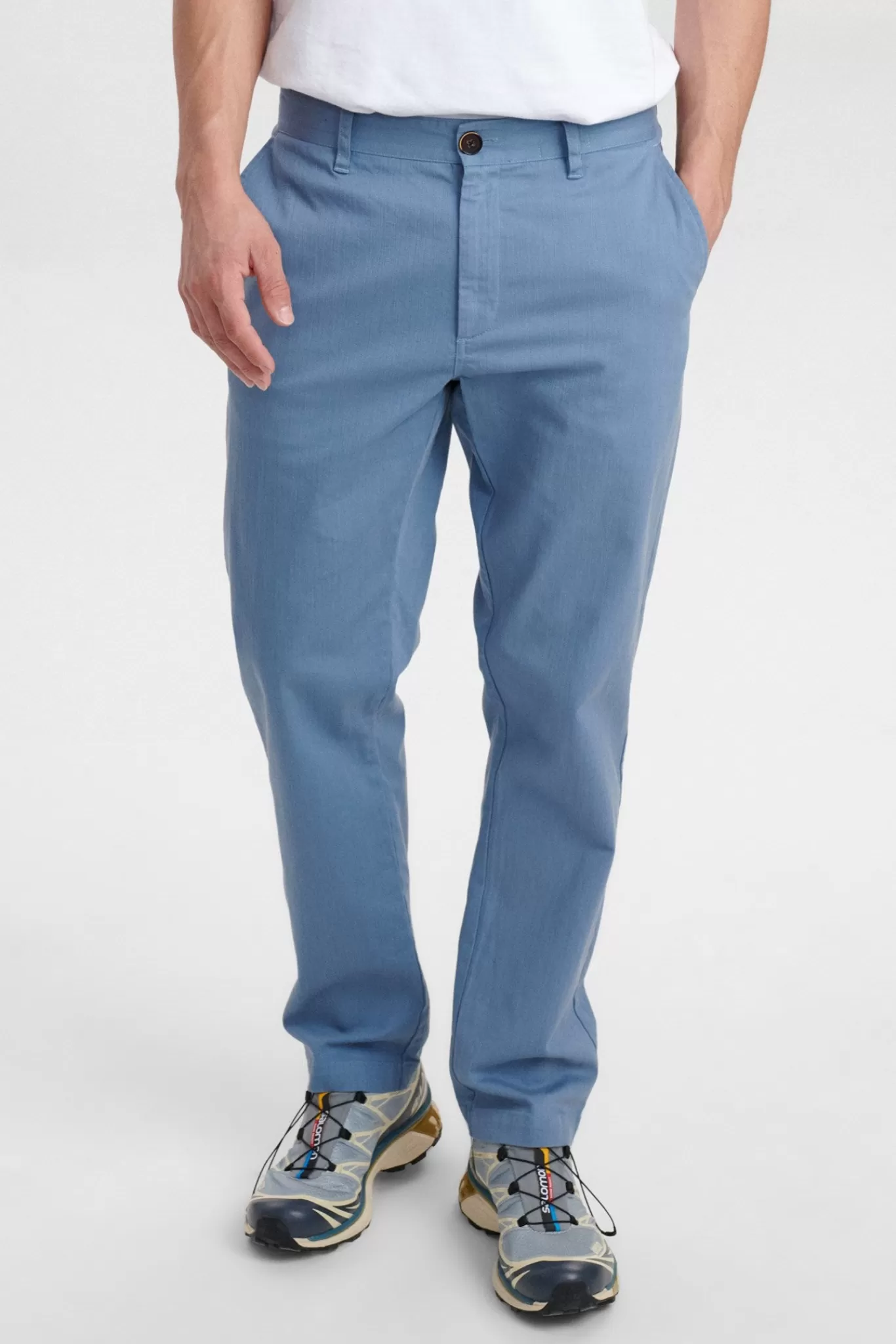 Anerkjendt Pants<Akjohn Organic Noos - Cornet Blue