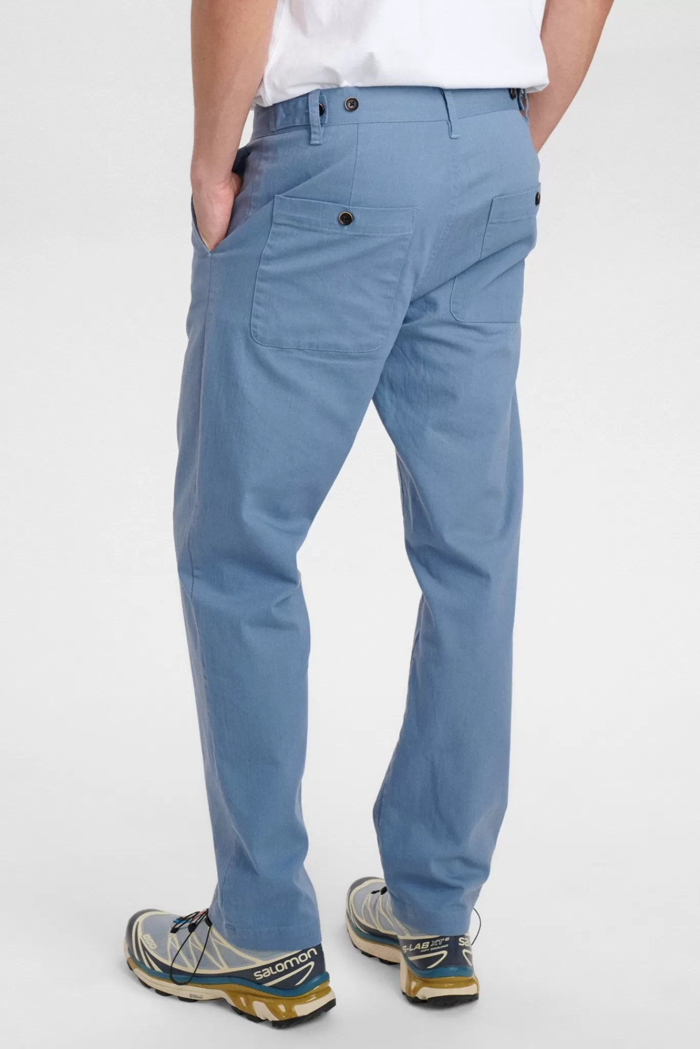 Anerkjendt Pants<Akjohn Organic Noos - Cornet Blue