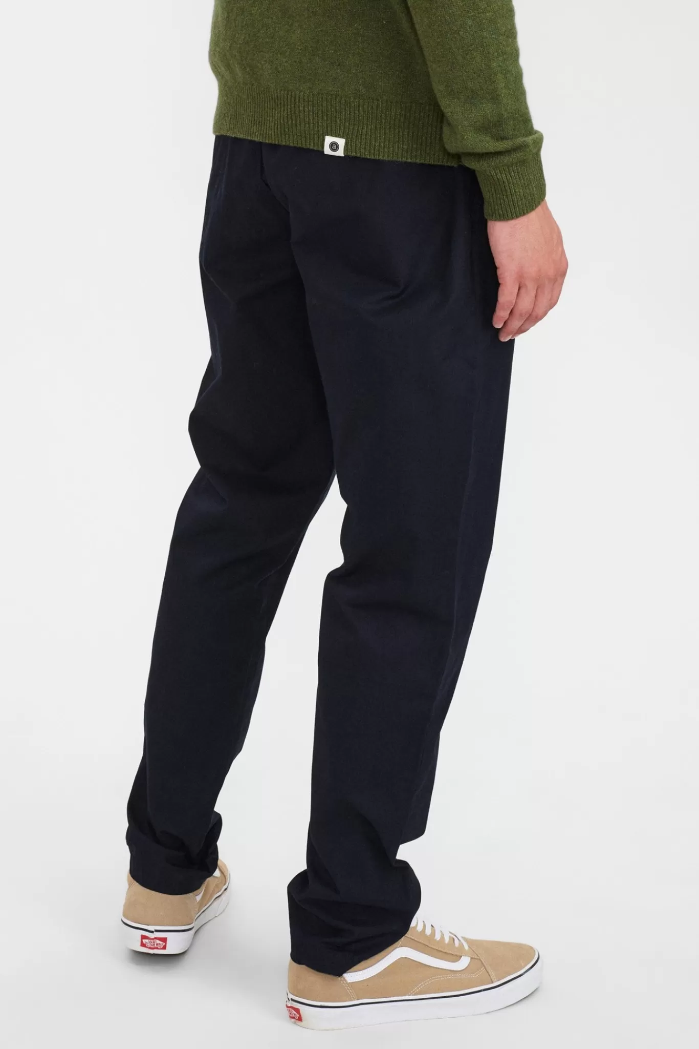 Anerkjendt Pants<Akjulius Cotton Pleat Pant - Sky Captain