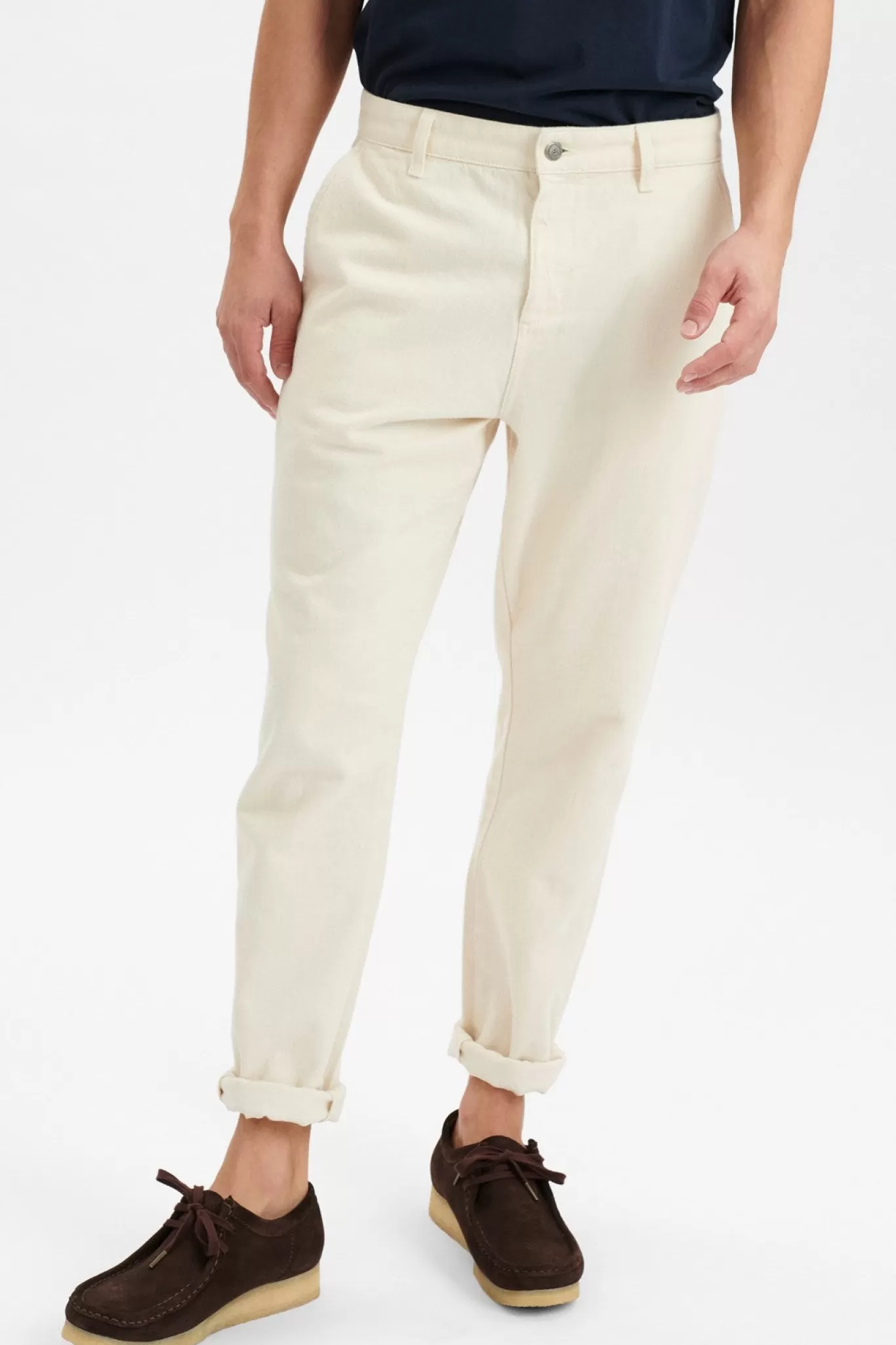 Anerkjendt Pants<Akjulius Denim Chino - Tofu