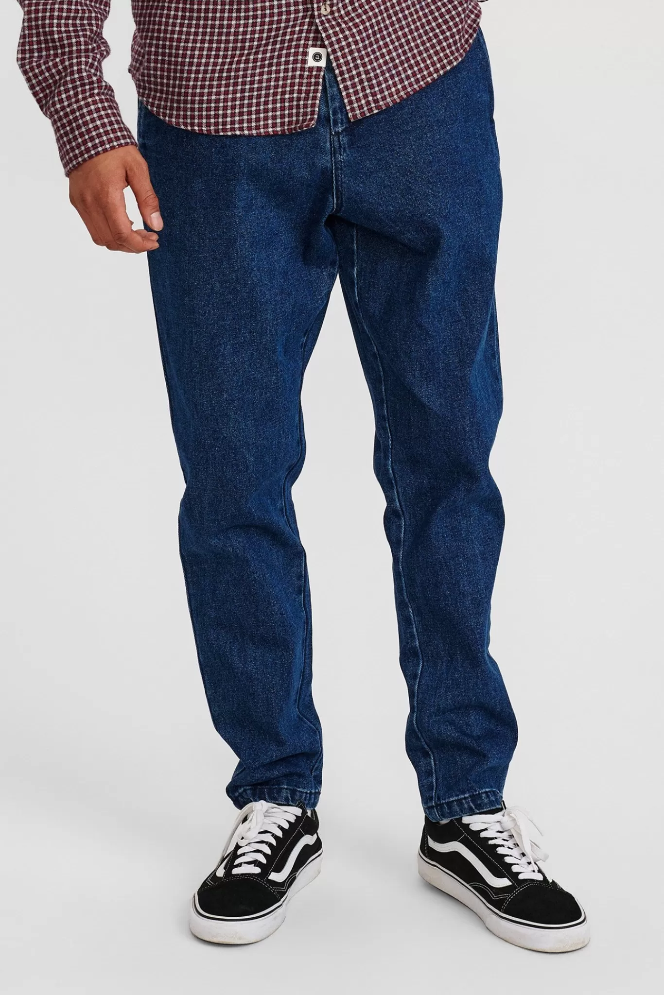 Anerkjendt Pants<Akjulius Denim Chino Pant - Medium Blue Denim