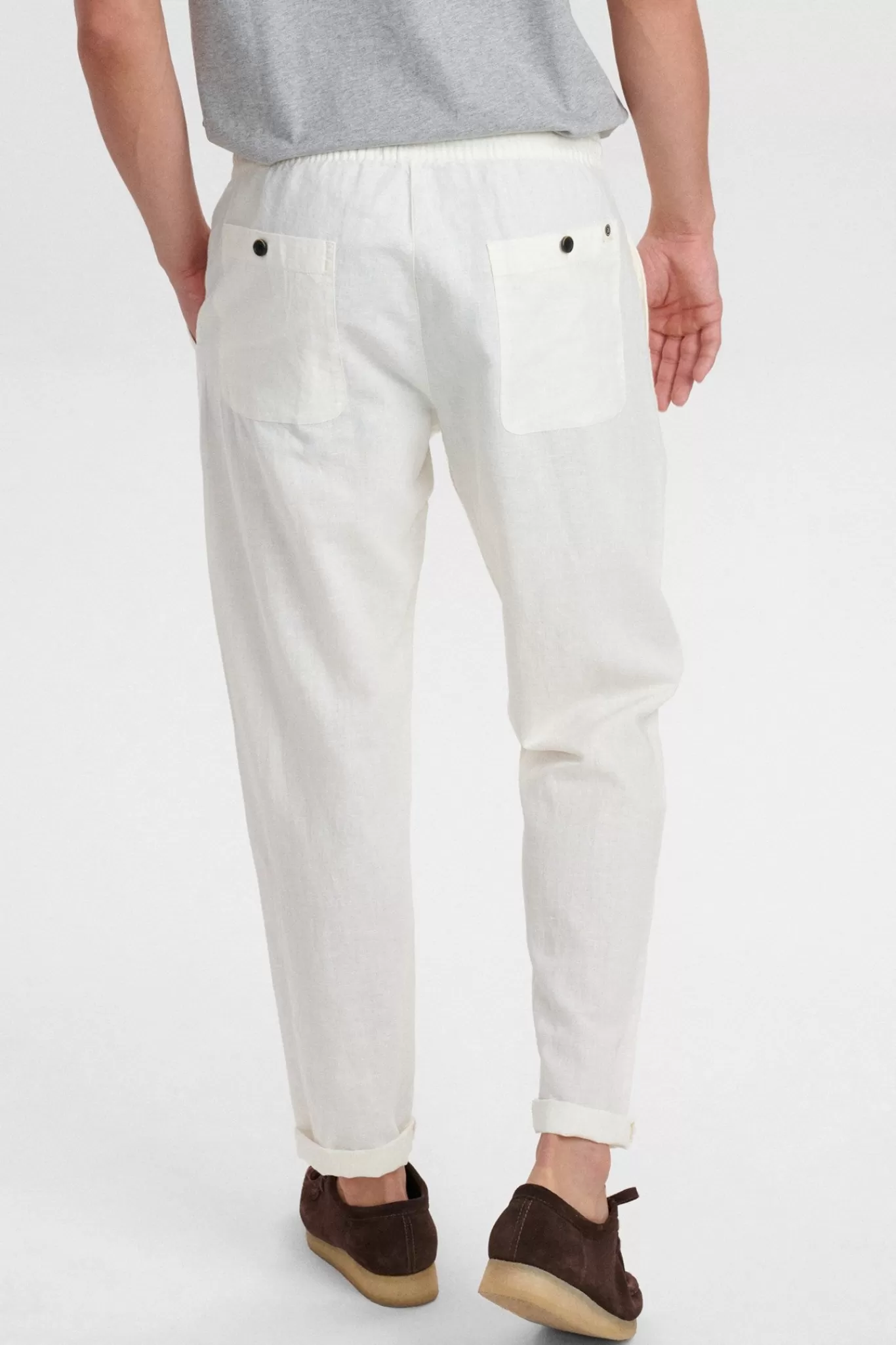 Anerkjendt Pants<Akjulius Linen Pant - Tofu