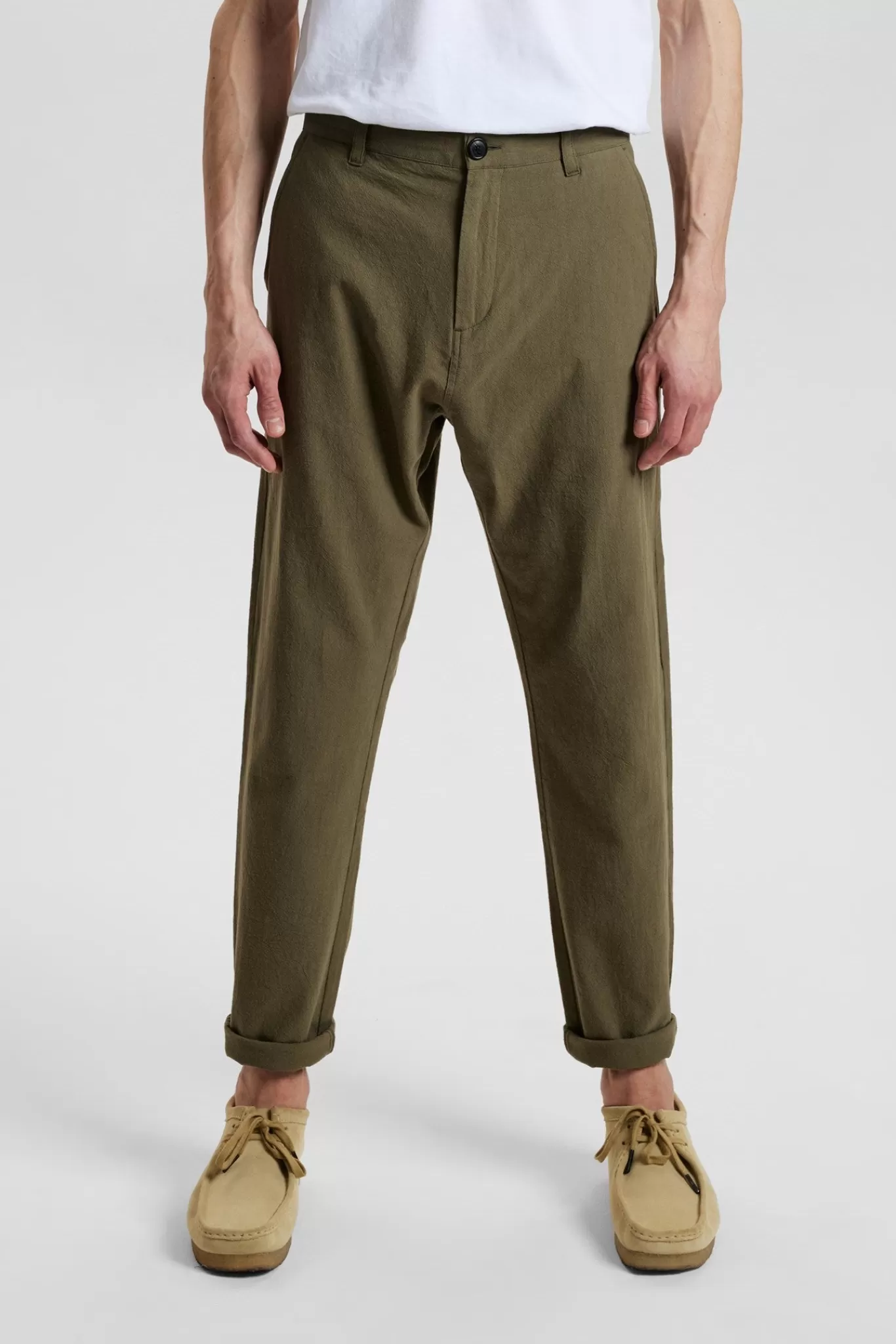 Anerkjendt Pants<Akjulius Seersucker Pants - Olivine