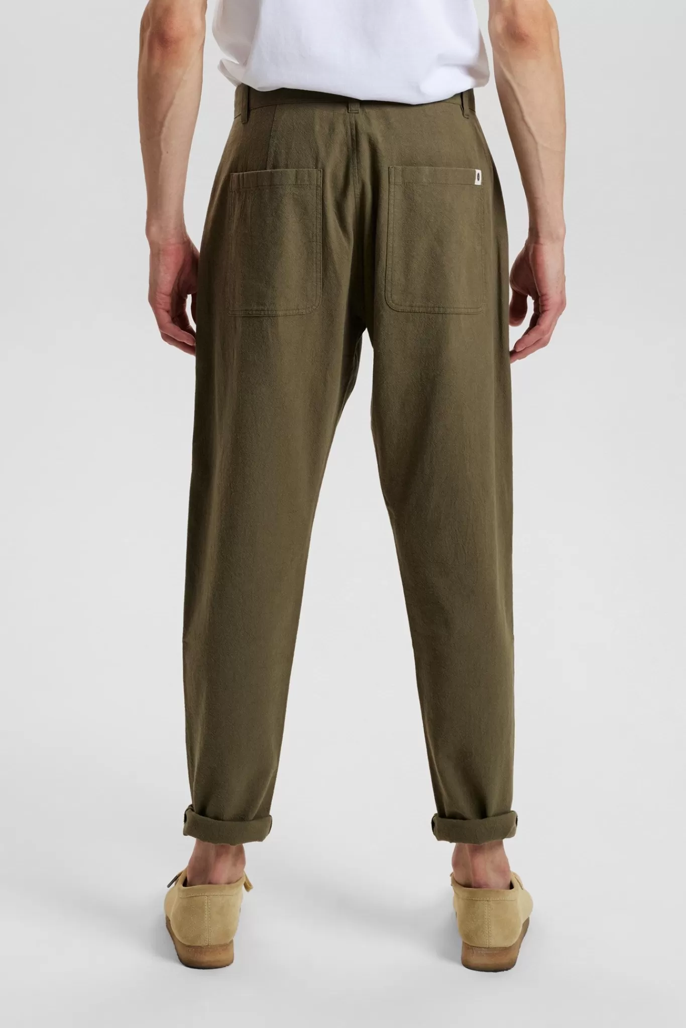 Anerkjendt Pants<Akjulius Seersucker Pants - Olivine