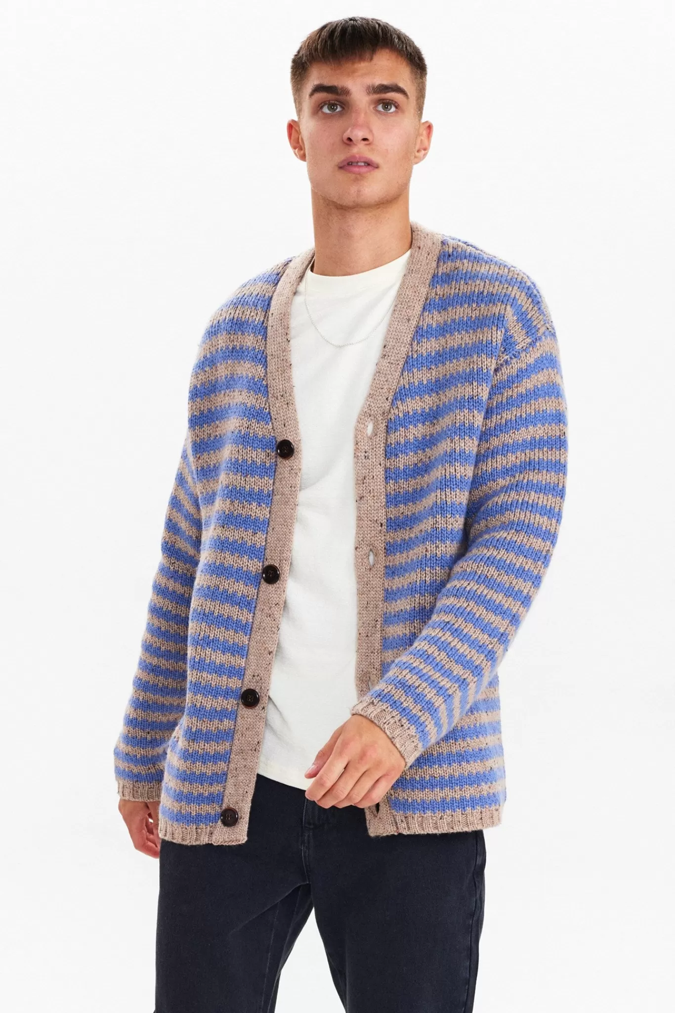 Anerkjendt Knits<Akkarl Patent Cardi Knit - Incense