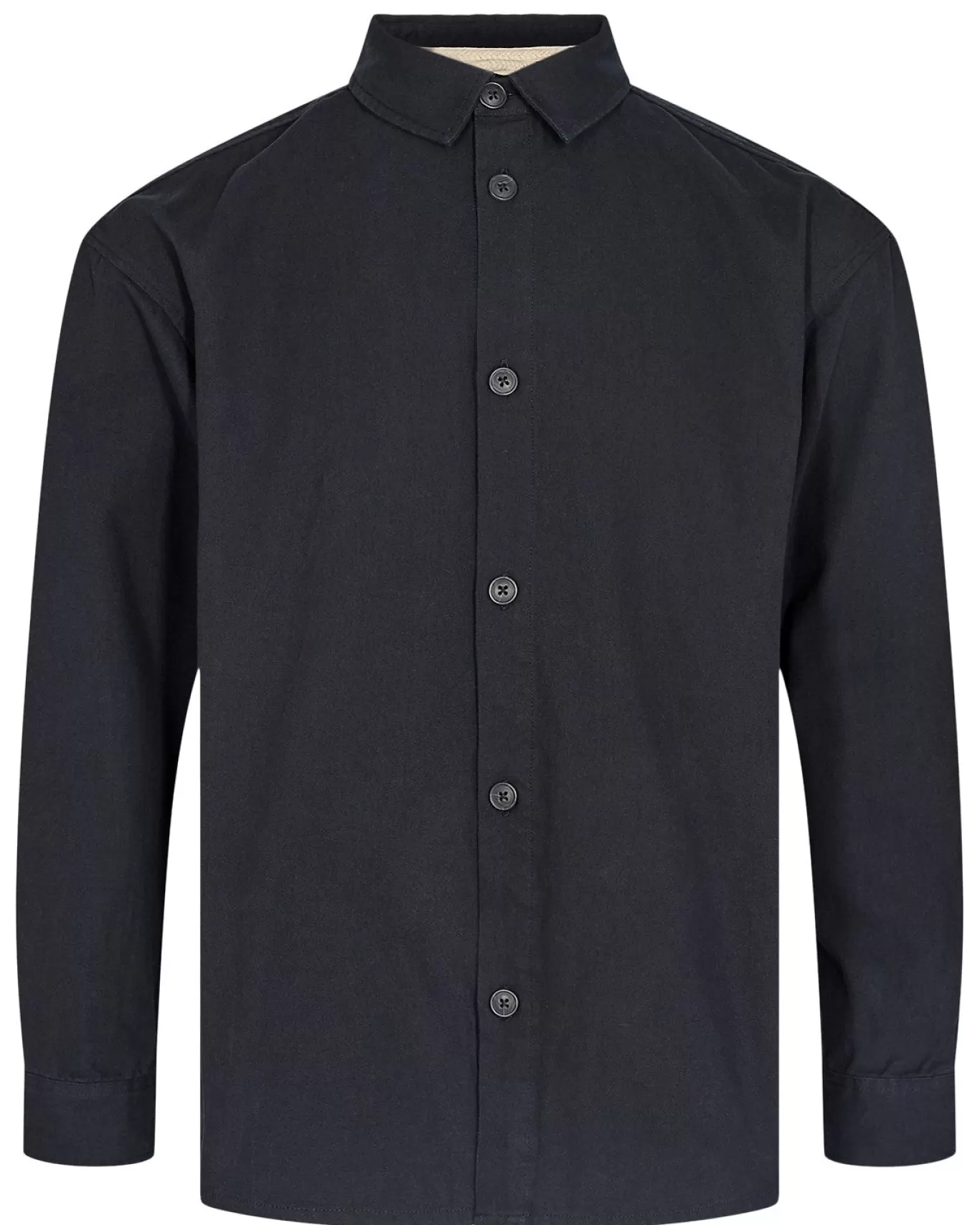 Anerkjendt Overshirts<Akkarsten Back Pocket Os - Dark Navy