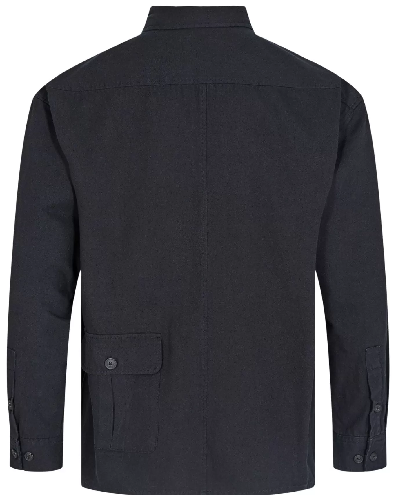 Anerkjendt Overshirts<Akkarsten Back Pocket Os - Dark Navy