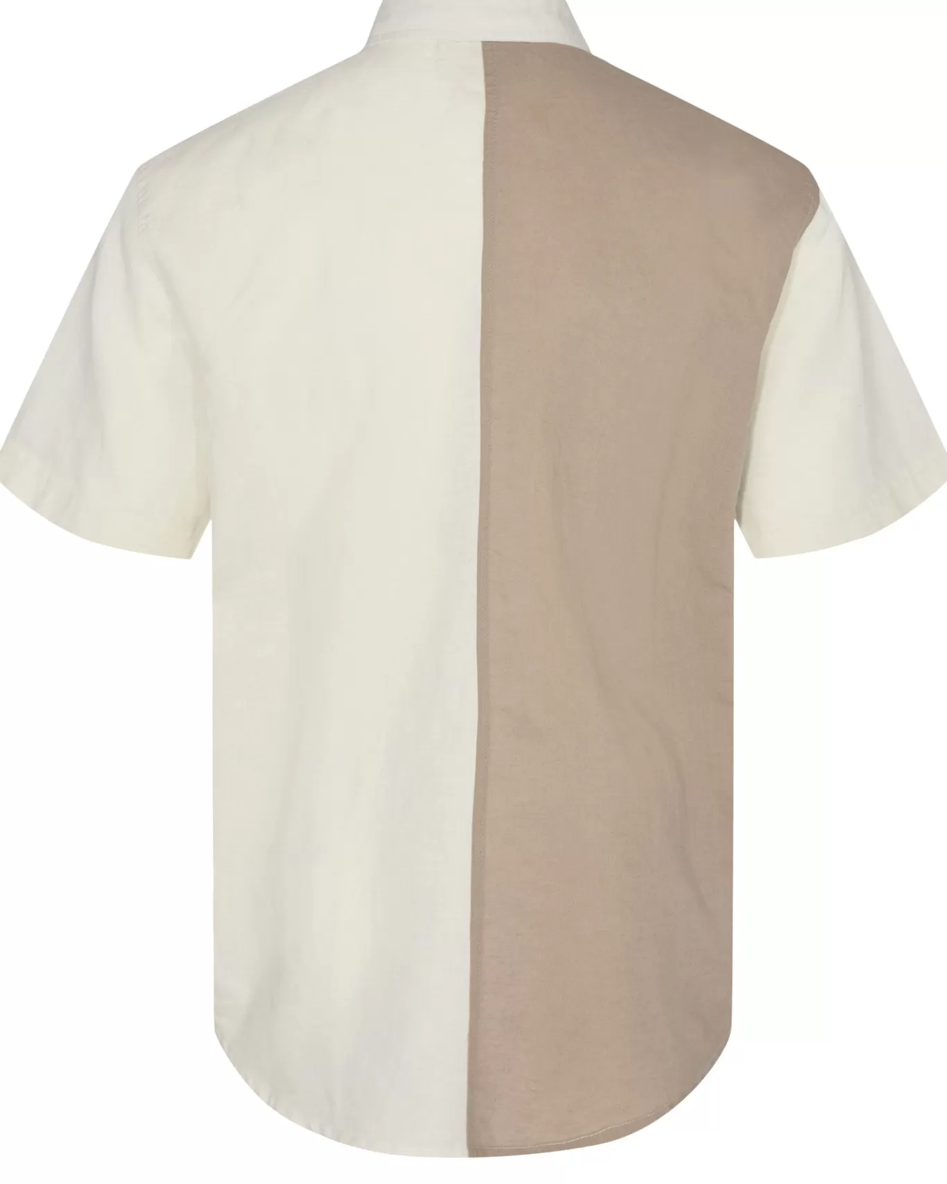 Anerkjendt Shirts<Akkian Cot/Linen Block Shirt - Tofu