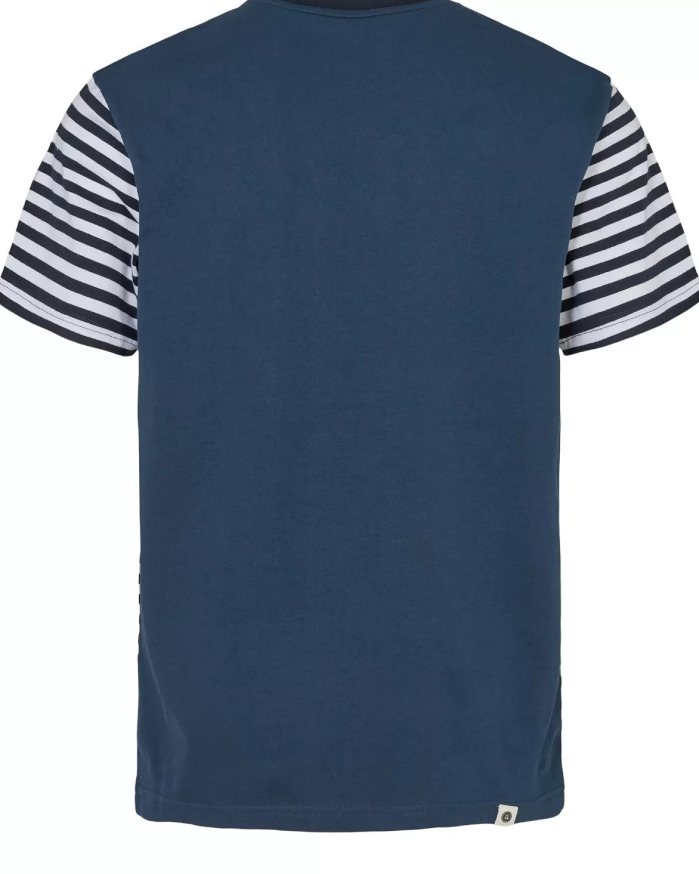 Anerkjendt Tees<Akkikki Block Tee - Dress Blues