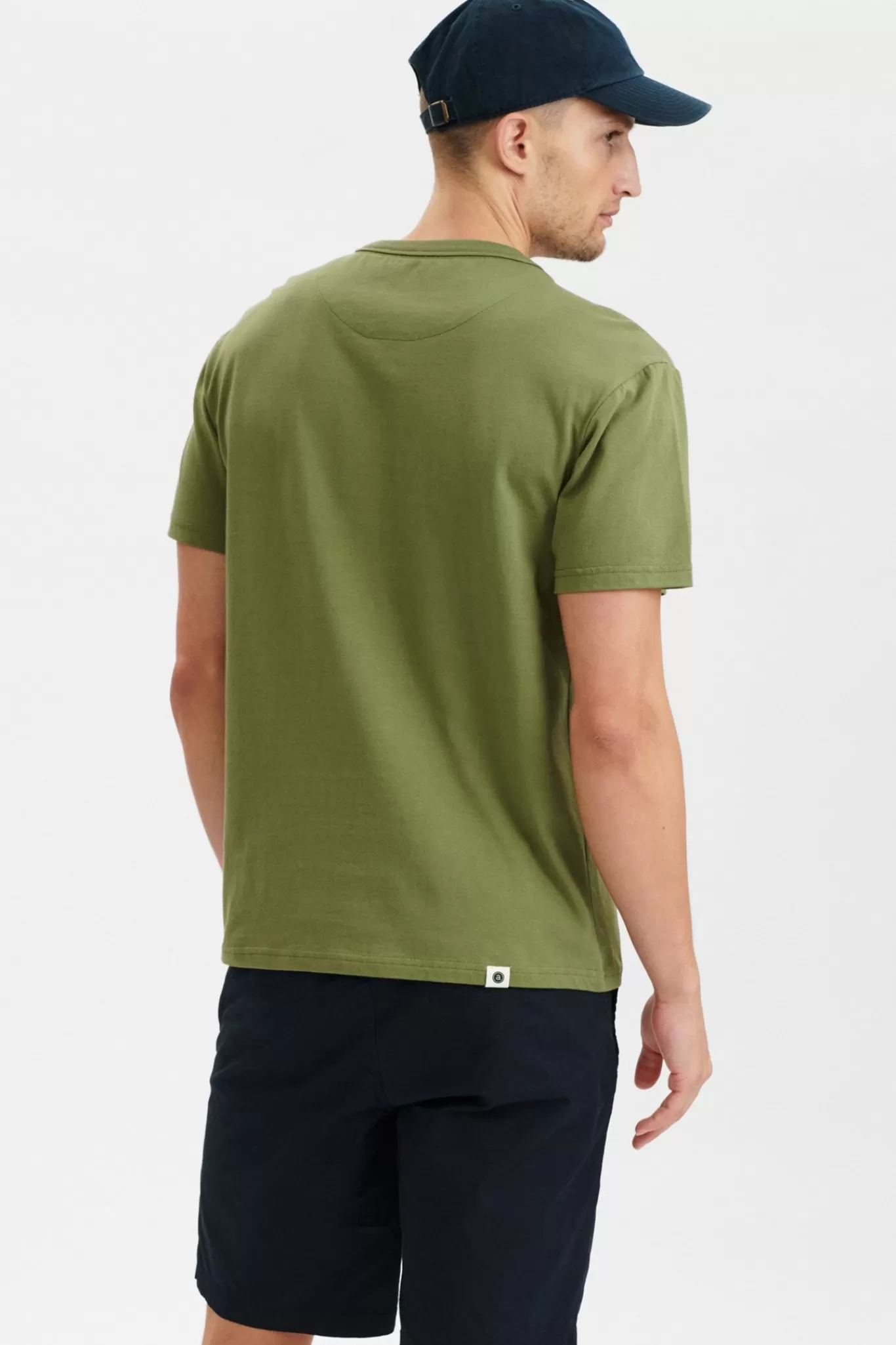 Anerkjendt Tees<Akkikki Double Pocket Tee - Olivine