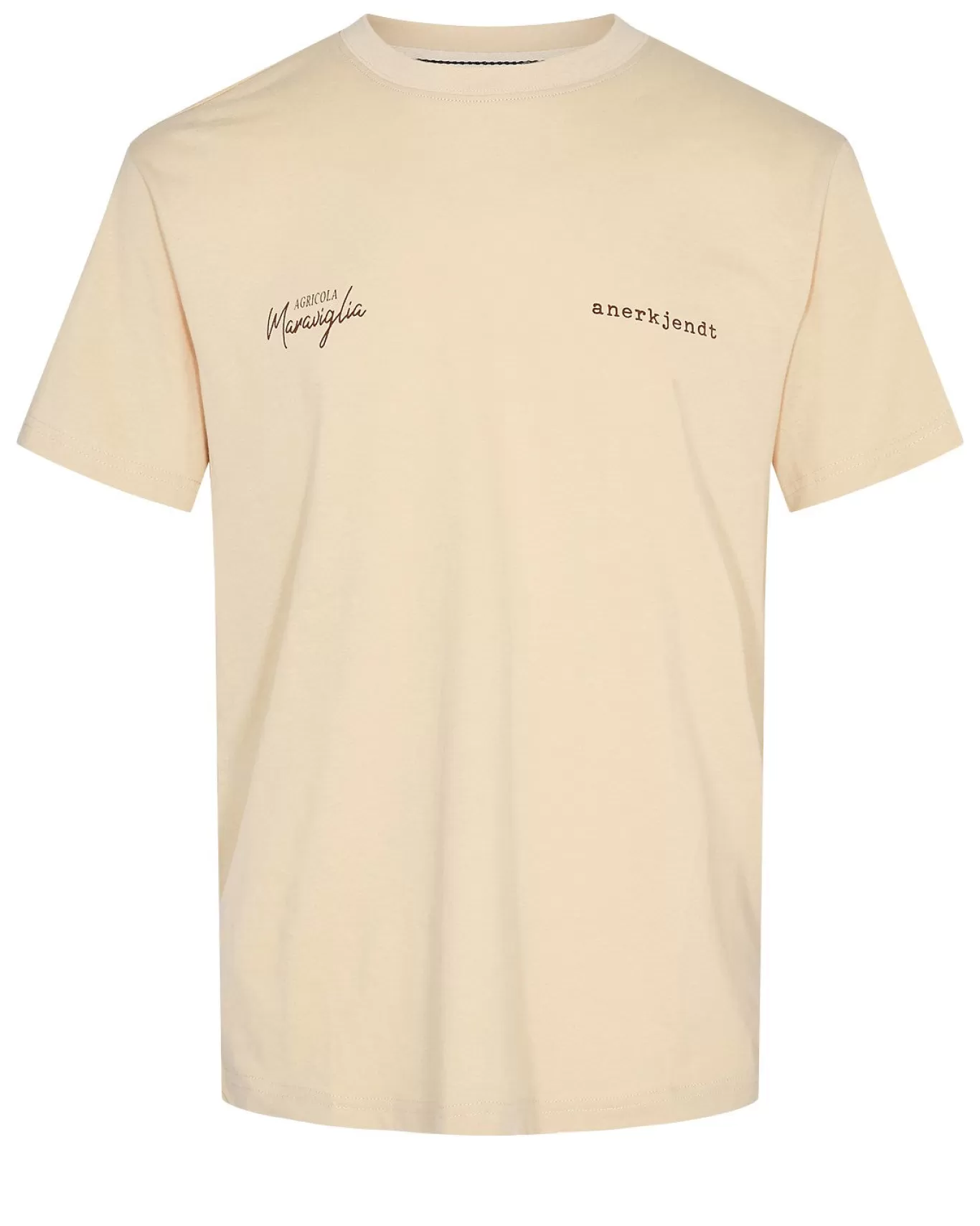 Anerkjendt Tees<Akkikki Olive1 S/S - Brown Rice