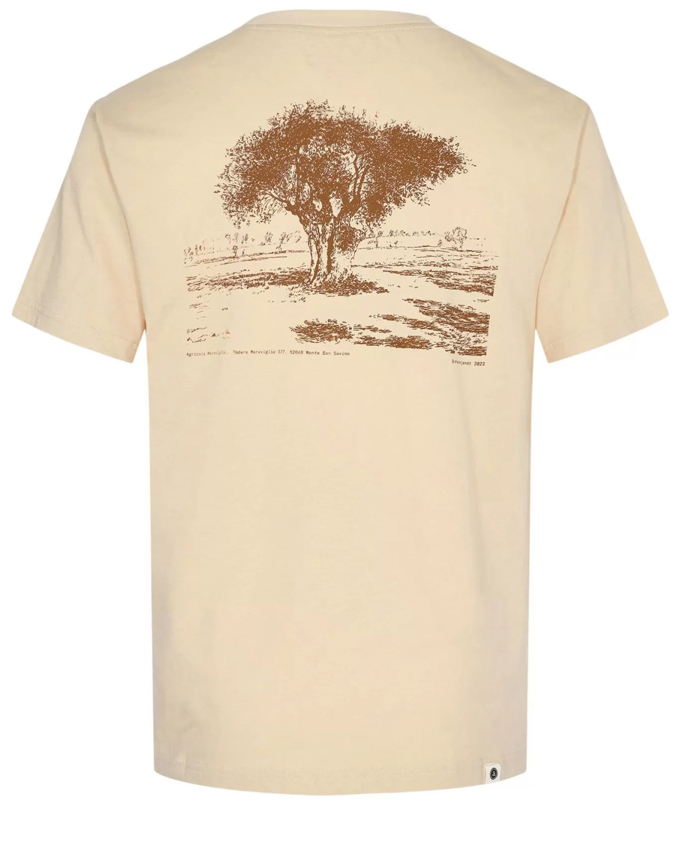 Anerkjendt Tees<Akkikki Olive1 S/S - Brown Rice