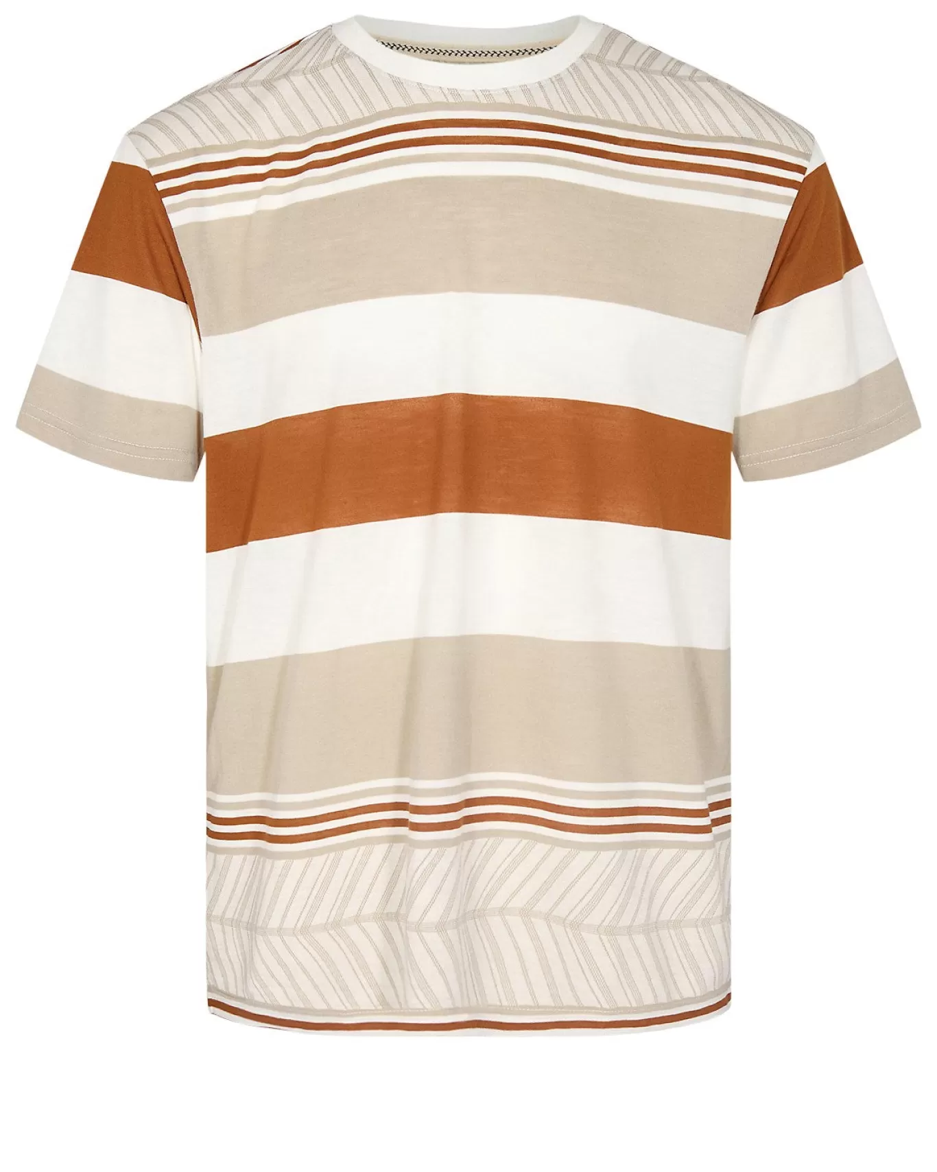 Anerkjendt Tees<Akkikki S/S Jacquard Tee - Wood Thrush